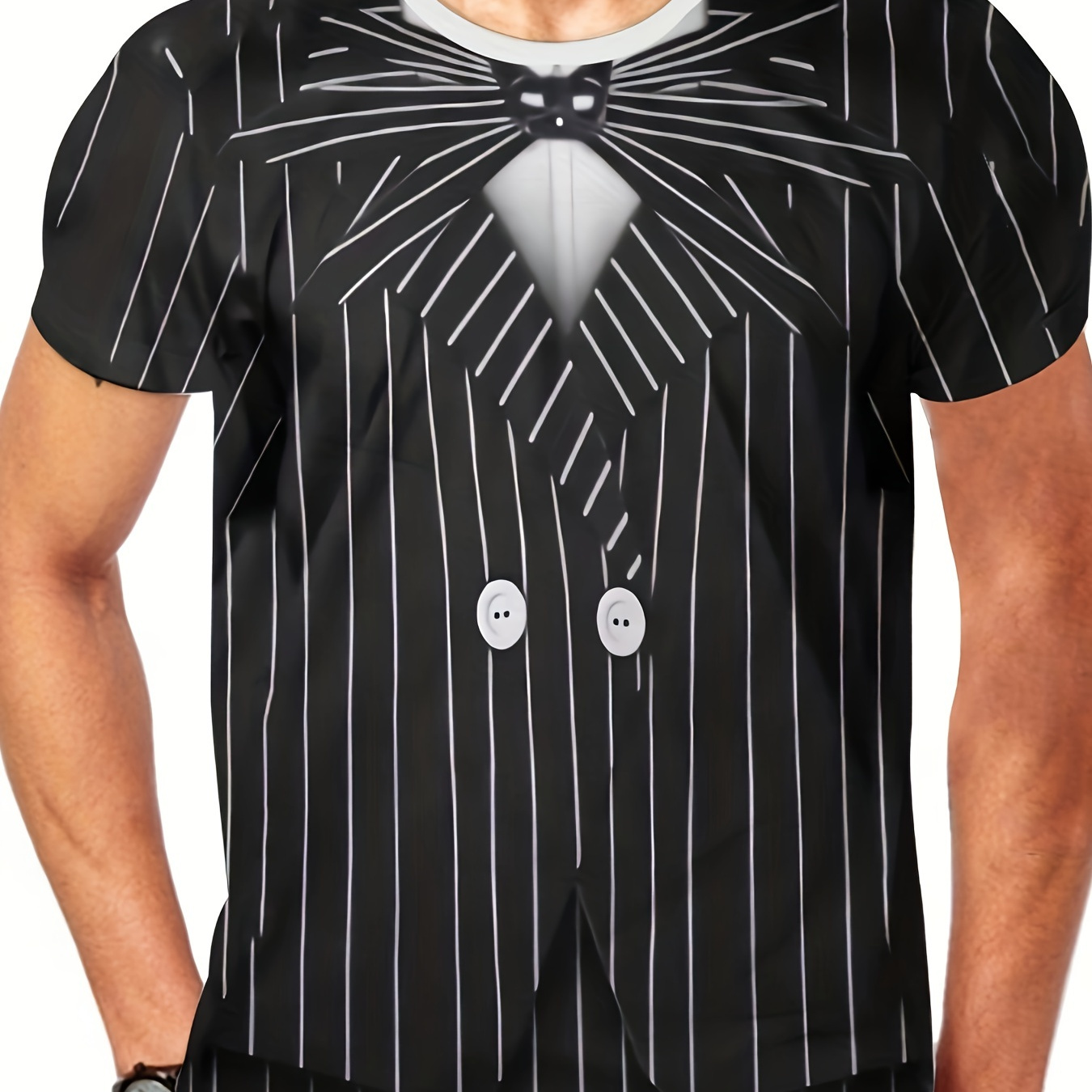 Men's Striped T-shirt, Casual Short Sleeve Crew Neck Tee, Men's Clothing For Summer Outdoor
Men's Striped T-shirt, Casual Short Sleeve Crew Neck Tee, Men's Clothing For Summer Outdoor