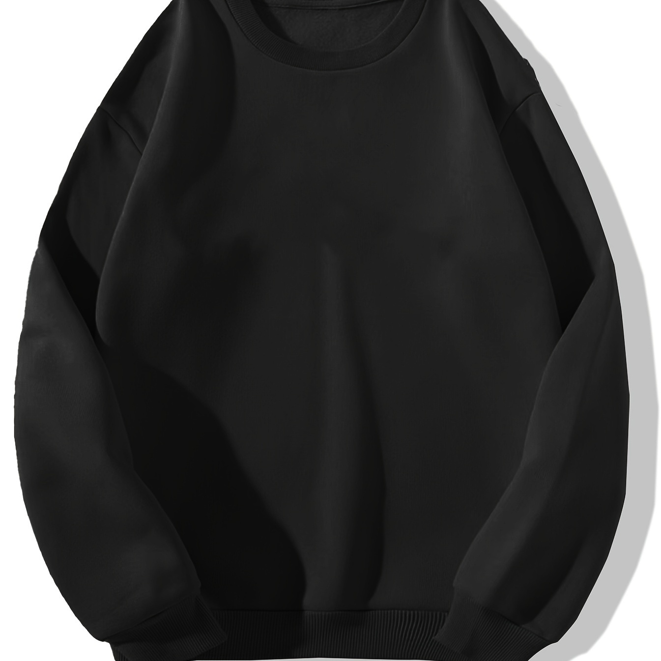 Trendy Solid Sweatshirt, Men's Casual Basic Crew Neck Pullover Sweatshirt For Men Fall Winter
Trendy Solid Sweatshirt, Men's Casual Basic Crew Neck Pullover Sweatshirt For Men Fall Winter