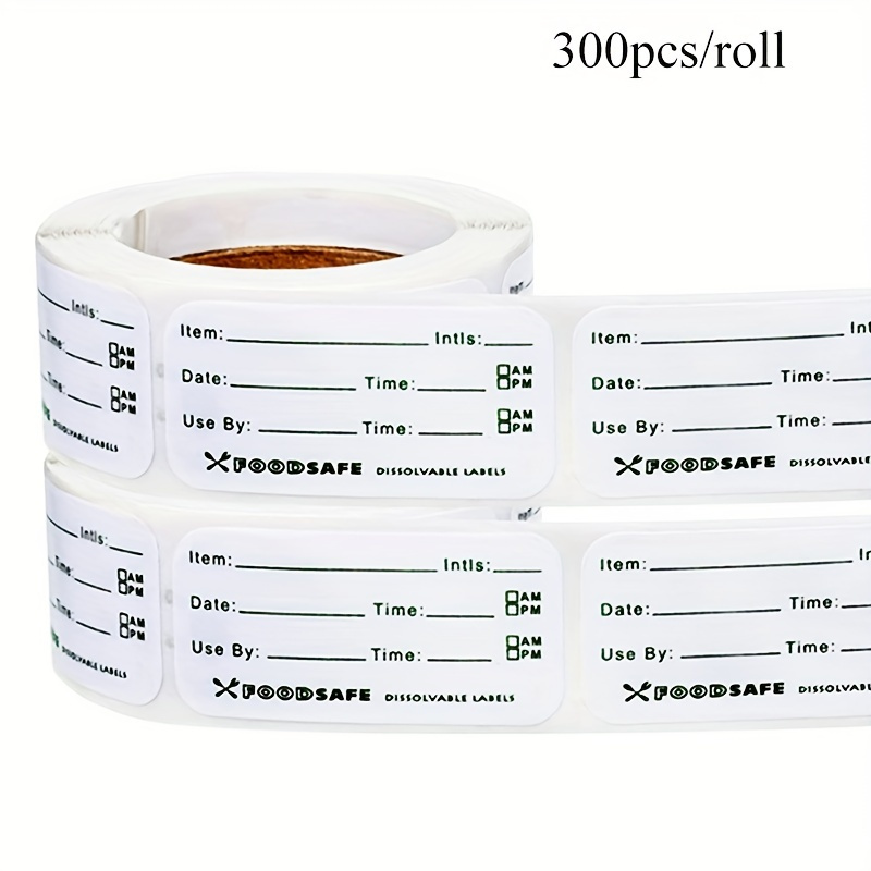 1 Roll, 125pcs/300pcs/500pcs, Food Labels For Catering Food Date Storage Labels 1 X 2 Inch, 1 X 3 Inch, Blank Labels For Food Containers Food Labels Stickers, Freezer Labels, Bottle Labels
1 Roll, 125pcs/300pcs/500pcs, Food Labels For Catering Food Date Storage Labels 1 X 2 Inch, 1 X 3 Inch, Blank Labels For Food Containers Food Labels Stickers, Freezer Labels, Bottle Labels