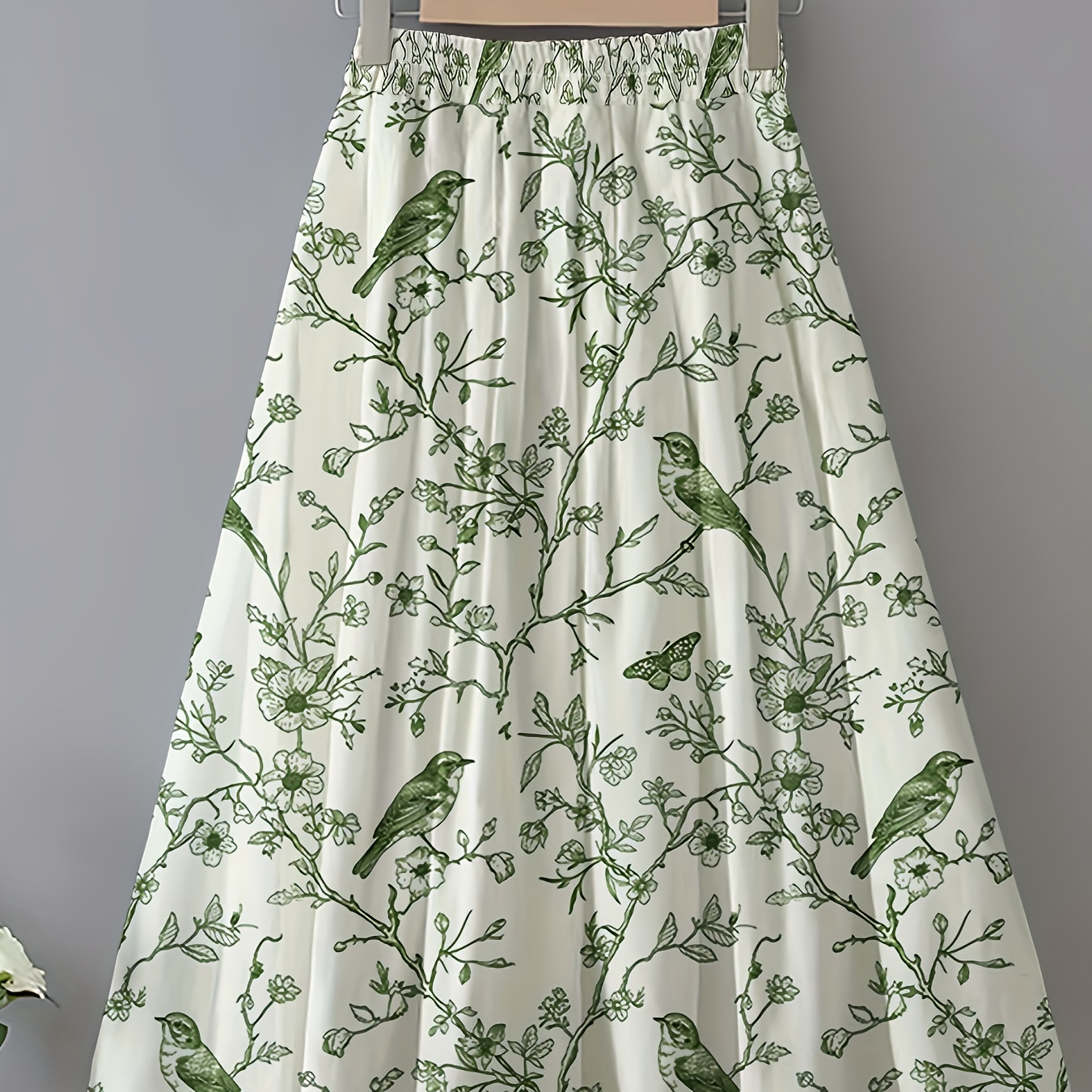 Floral Print Ruched Skirt, Casual Elastic Waist Skirt For Spring & Summer, Women's Clothing
Floral Print Ruched Skirt, Casual Elastic Waist Skirt For Spring & Summer, Women's Clothing