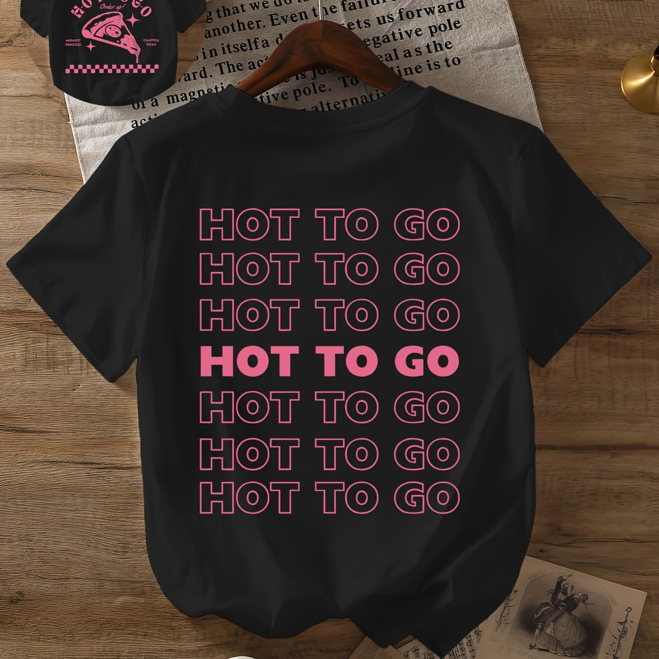Letter Print T-shirt, Short Sleeve Crew Neck Casual Top For Summer & Spring, Women's Clothing
Letter Print T-shirt, Short Sleeve Crew Neck Casual Top For Summer & Spring, Women's Clothing