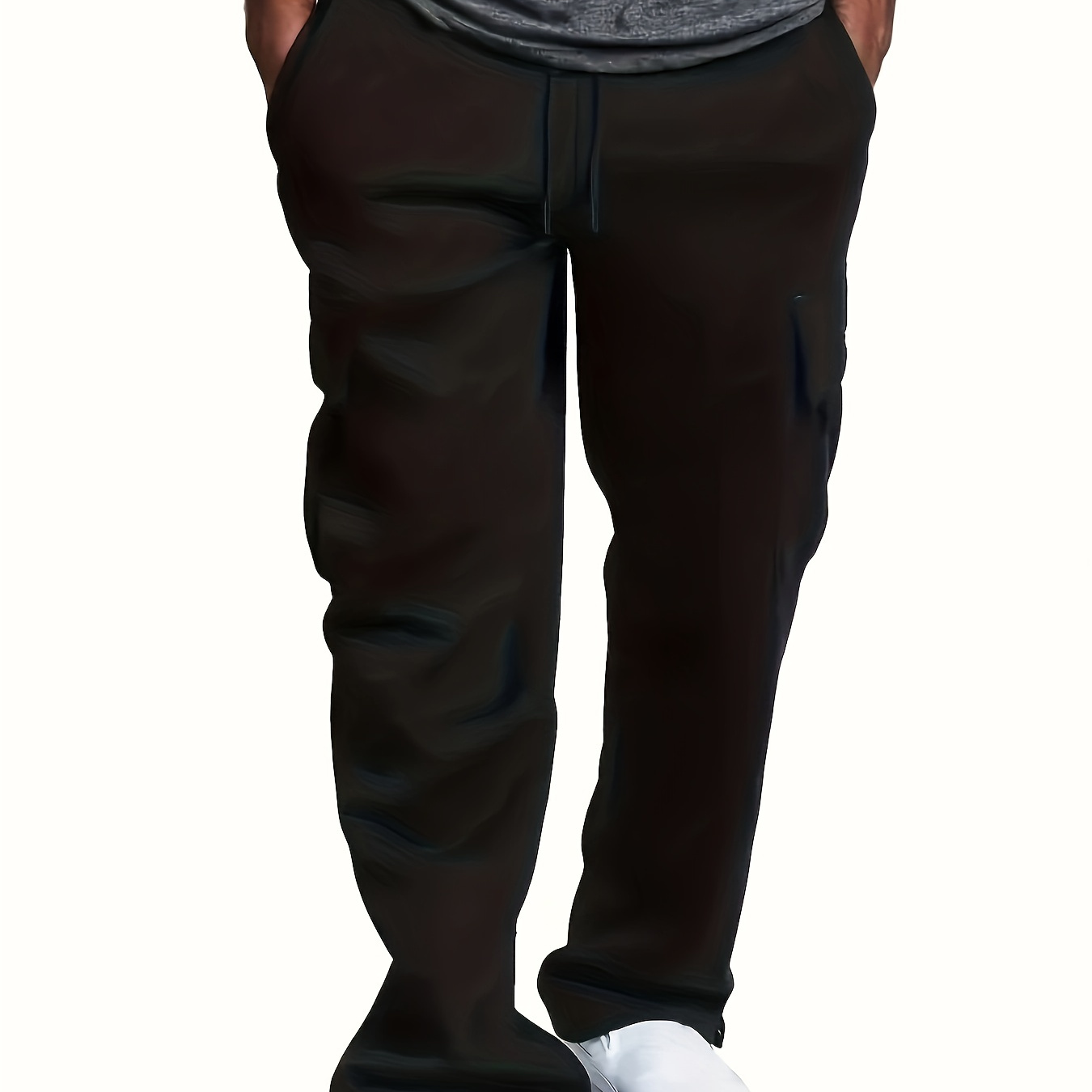 Men's Casual Cargo Pants, Solid Color, , Loose Fit, Knit Fabric, 100% Polyester, Slight Stretch, Drawstring Waist, Regular Length, Fall/winter, No Belt, Weekend
Men's Casual Cargo Pants, Solid Color, , Loose Fit, Knit Fabric, 100% Polyester, Slight Stretch, Drawstring Waist, Regular Length, Fall/winter, No Belt, Weekend