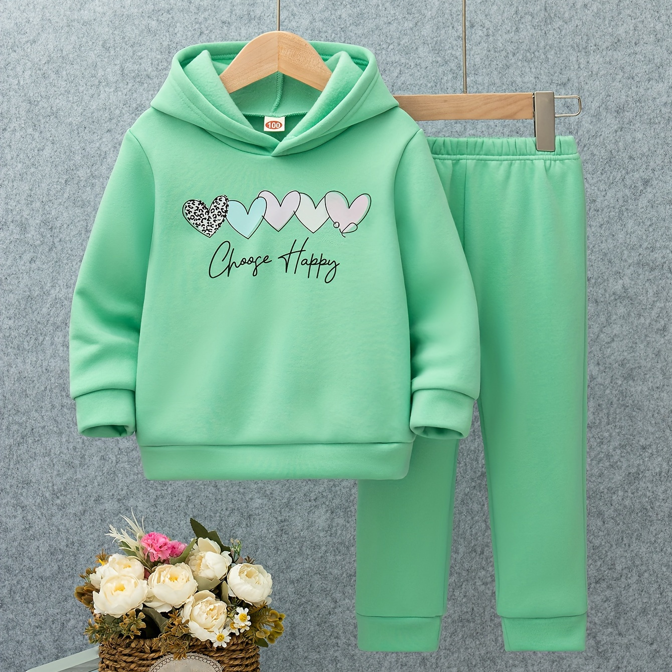 2pcs, Girl's Cartoon Heart Print Thermal Long-sleeve Hoodie Sweatshirt Top + Pants - Comfy Fit And Fashion Design - Winter & Fall Clothes, Gift
2pcs, Girl's Cartoon Heart Print Thermal Long-sleeve Hoodie Sweatshirt Top + Pants - Comfy Fit And Fashion Design - Winter & Fall Clothes, Gift