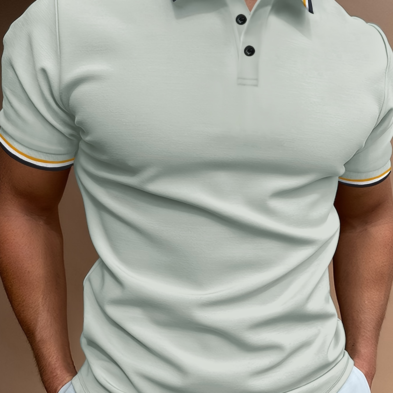 Breathable Regular Fit Golf Shirt, Men's Casual V-neck T-shirt Short Sleeve For Summer, Men's Clothing
Breathable Regular Fit Golf Shirt, Men's Casual V-neck T-shirt Short Sleeve For Summer, Men's Clothing