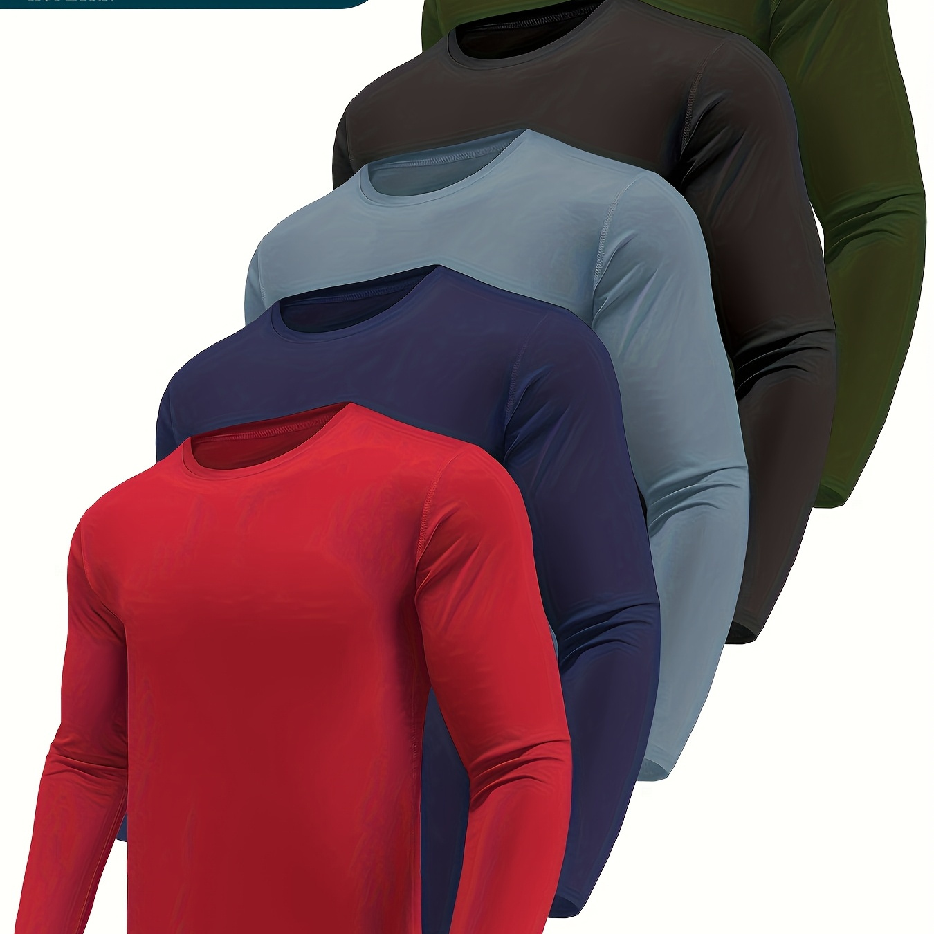 5 Pack Long Sleeve Shirts For Men Moisture Wicking Sun Protection Tee Shirts Workout T Shirts Casual
5 Pack Long Sleeve Shirts For Men Moisture Wicking Sun Protection Tee Shirts Workout T Shirts Casual