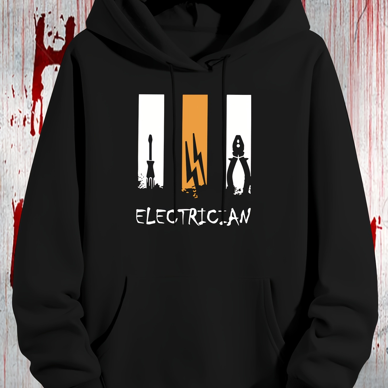 Men's Trendy Graphic Hoodie With Kangaroo Pocket - Casual Pullover Sweatshirt, Polyester , Machine Washable - Spring/fall Streetwear
Men's Trendy Graphic Hoodie With Kangaroo Pocket - Casual Pullover Sweatshirt, Polyester , Machine Washable - Spring/fall Streetwear