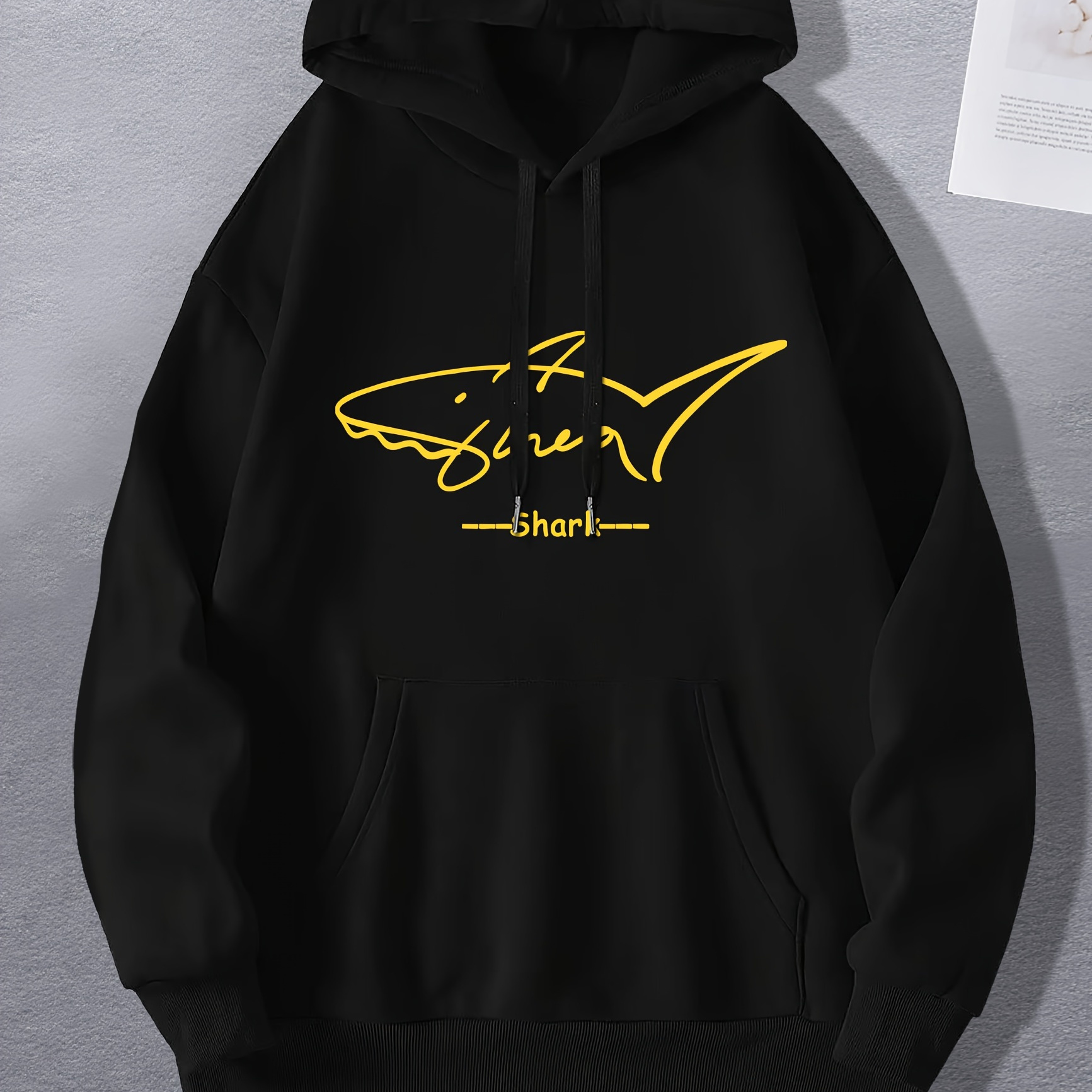 Men's Trendy Hoodie With Geometric Print - Casual Drawstring Pullover, Long Sleeve, Polyester , Fall & Winter
Men's Trendy Hoodie With Geometric Print - Casual Drawstring Pullover, Long Sleeve, Polyester , Fall & Winter
