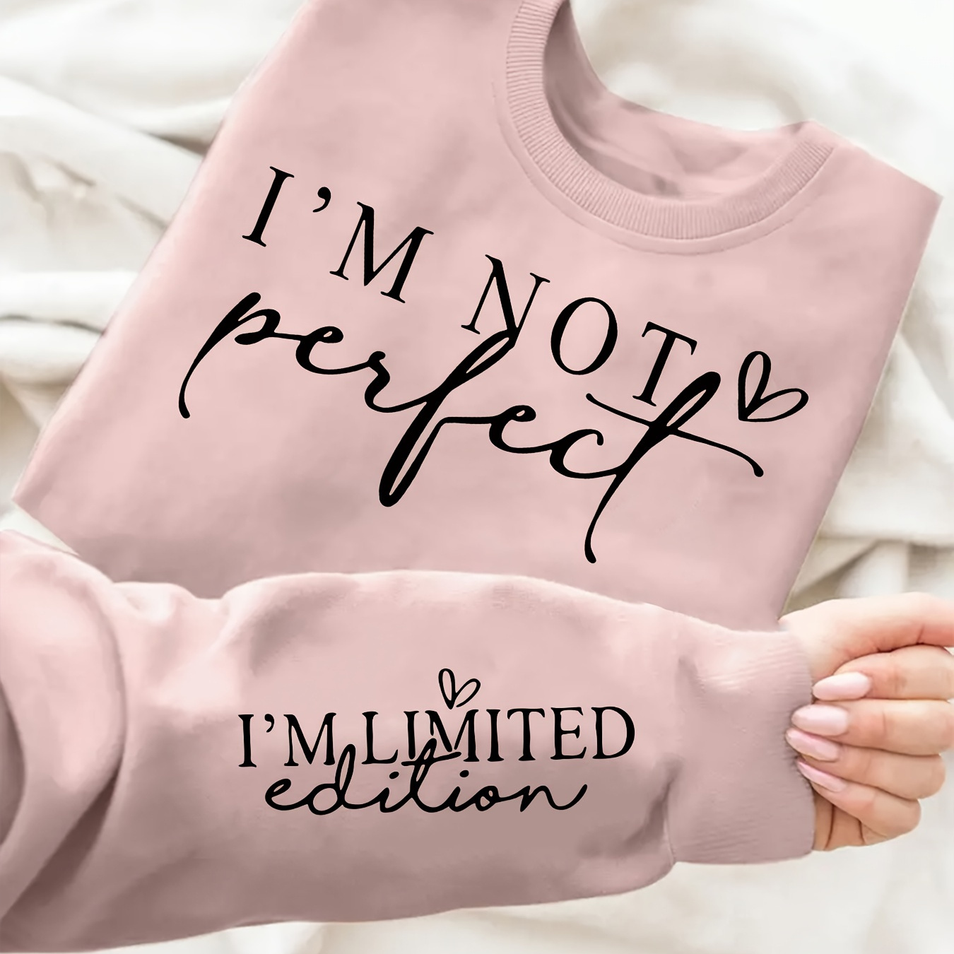 Plus Size Slogan Print Sweatshirt, Casual Long Sleeve Crew Neck Sweatshirt, Women's Plus Size Clothing 
Plus Size Slogan Print Sweatshirt, Casual Long Sleeve Crew Neck Sweatshirt, Women's Plus Size Clothing