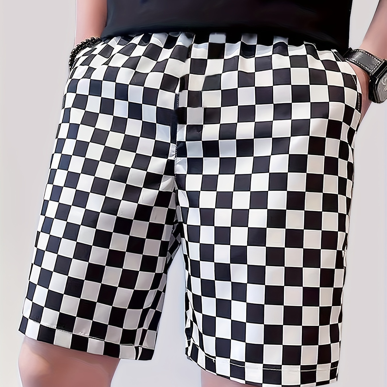Boy's Stylish Plaid Beach Shorts, Elastic Waist Comfortable Loose Summer Holiday Outdoor Shorts
Boy's Stylish Plaid Beach Shorts, Elastic Waist Comfortable Loose Summer Holiday Outdoor Shorts