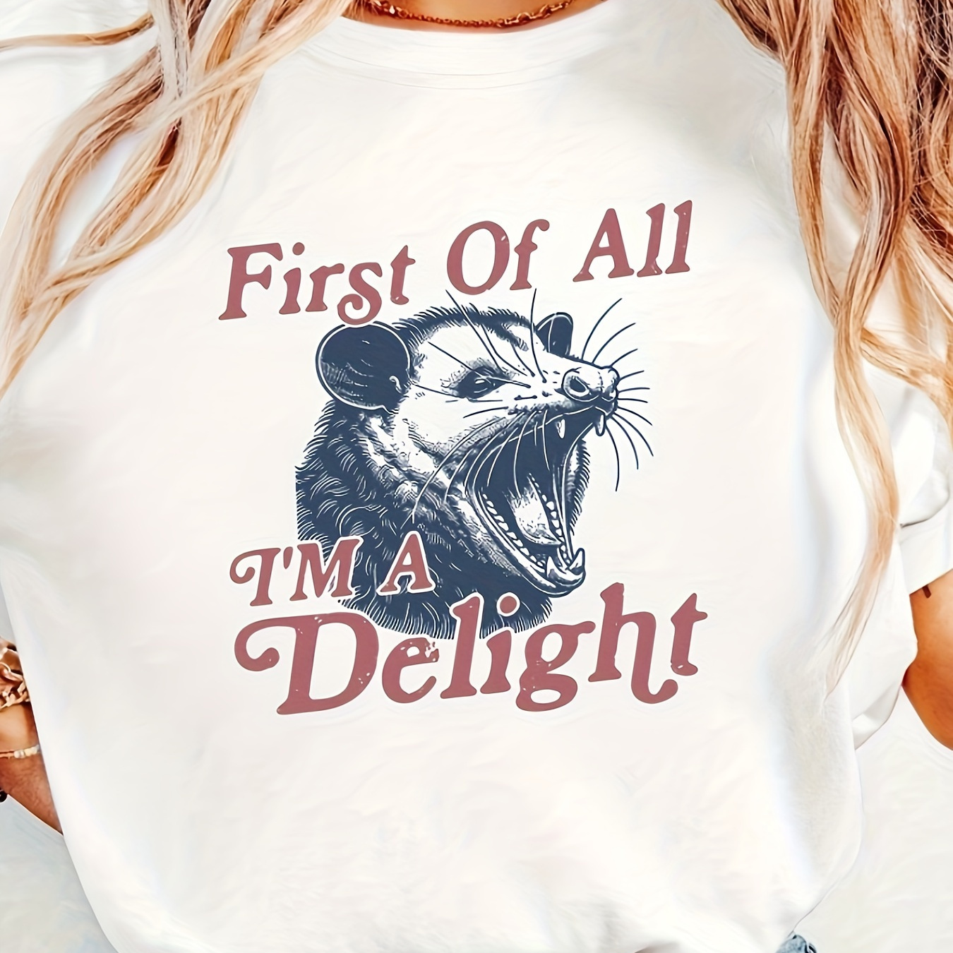 Women's Casual Round Neck Short Sleeve T-shirt With Animal Print - Knit Fabric, Comfort,
Women's Casual Round Neck Short Sleeve T-shirt With Animal Print - Knit Fabric, Comfort,