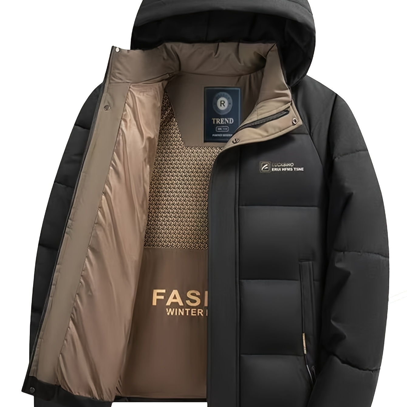 Trendy Casual Hooded Jacket - 100% Polyester Lightweight Coat With Zipper Closure, Solid Color, Non-stretch Fabric, Long Sleeve, Regular Fit - Fashion Outerwear
Trendy Casual Hooded Jacket - 100% Polyester Lightweight Coat With Zipper Closure, Solid Color, Non-stretch Fabric, Long Sleeve, Regular Fit - Fashion Outerwear