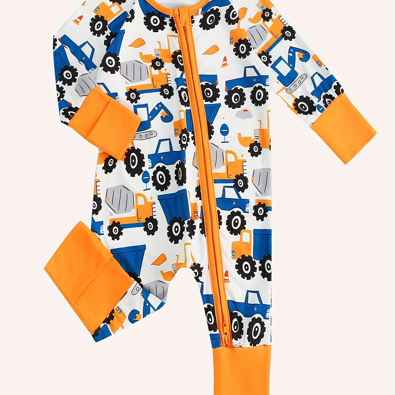 Baby Boys Cute & Casual Onesie, Cartoon Print, Toddler Boys Clothes For Outdoor Activities
Baby Boys Cute & Casual Onesie, Cartoon Print, Toddler Boys Clothes For Outdoor Activities