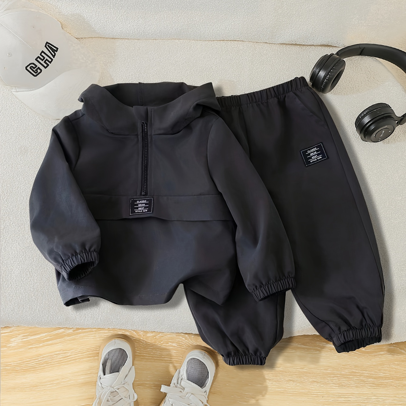 1pc Kids' & Set - , & Elastane, Letter Pattern, Long , Non-transparent, Washable, For /fall, Boys, For
1pc Kids' & Set - , & Elastane, Letter Pattern, Long , Non-transparent, Washable, For /fall, Boys, For