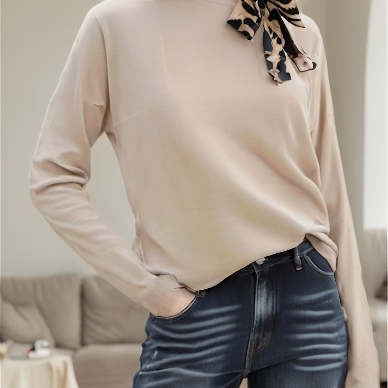 Women Casual Tie-neck Long Sleeve Sweatshirt Fall Women Clothes Business Casual Woman
Women Casual Tie-neck Long Sleeve Sweatshirt Fall Women Clothes Business Casual Woman