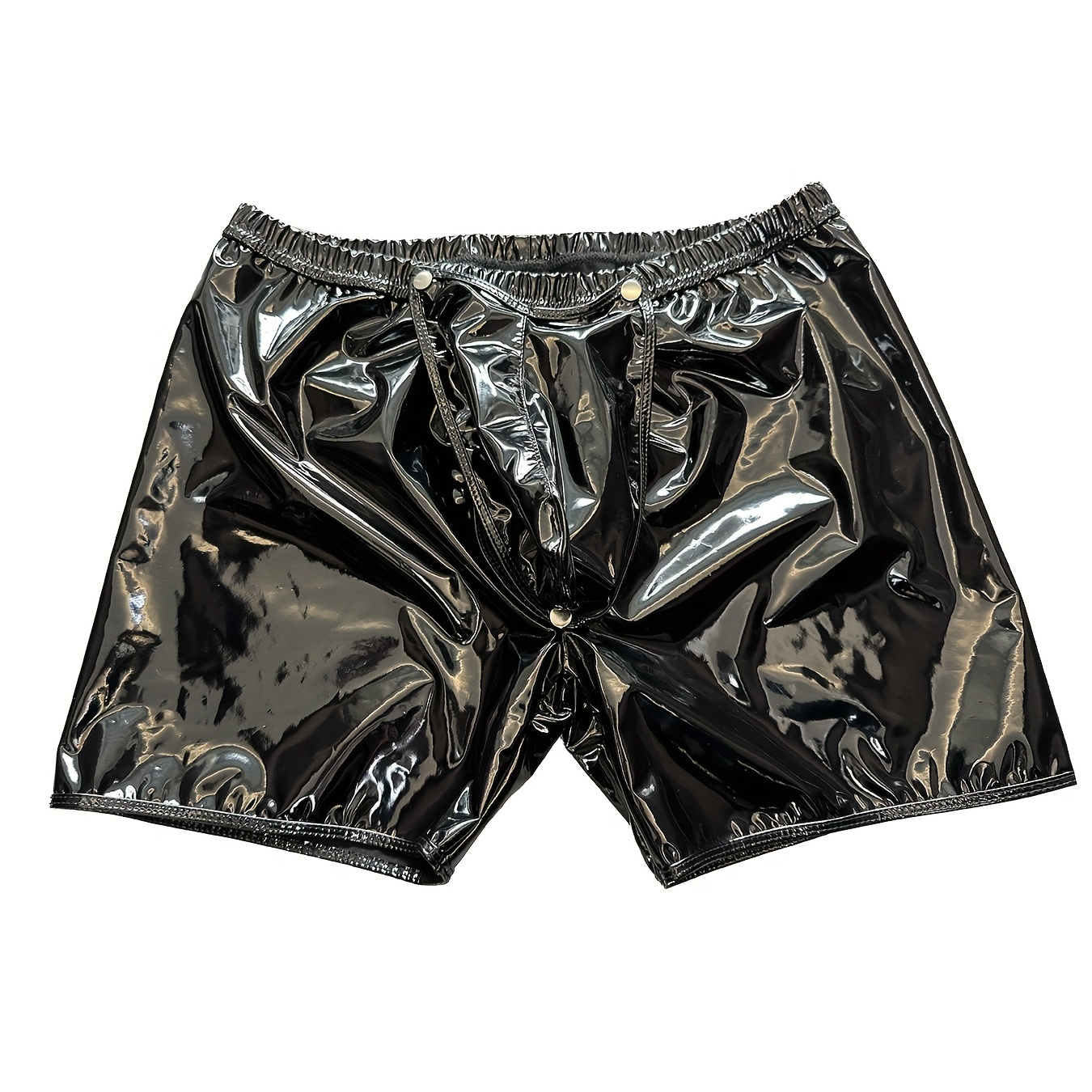 Xokesy Men's Sexy Shorts, Casual Knit Fabric With Button Detail, 90% Polyurethane 10% Polyester, Stretch, Solid Color, Clubwear Detachable Boxer With Open Crotch Design
Xokesy Men's Sexy Shorts, Casual Knit Fabric With Button Detail, 90% Polyurethane 10% Polyester, Stretch, Solid Color, Clubwear Detachable Boxer With Open Crotch Design