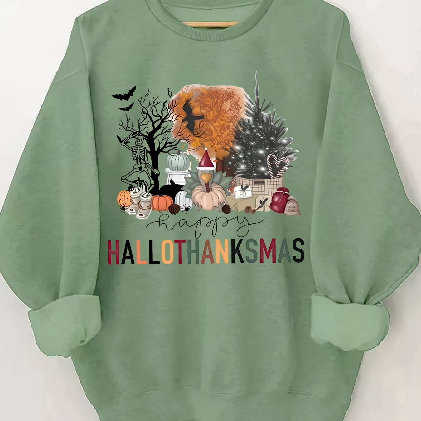 Print Pullover Sweatshirt, Casual Long Sleeve Crew Neck Sweatshirt For Fall & Winter, Women's Clothing
Print Pullover Sweatshirt, Casual Long Sleeve Crew Neck Sweatshirt For Fall & Winter, Women's Clothing