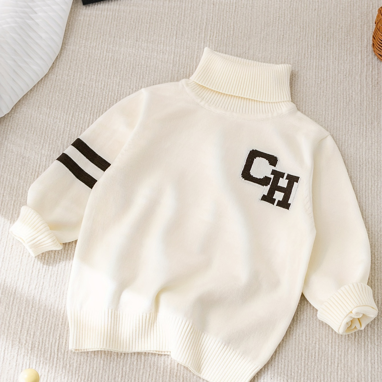 Boys' Cozy Stretch Knit Turtleneck Sweater - Long Sleeve, Solid Color Pullover For Fall/winter
Boys' Cozy Stretch Knit Turtleneck Sweater - Long Sleeve, Solid Color Pullover For Fall/winter