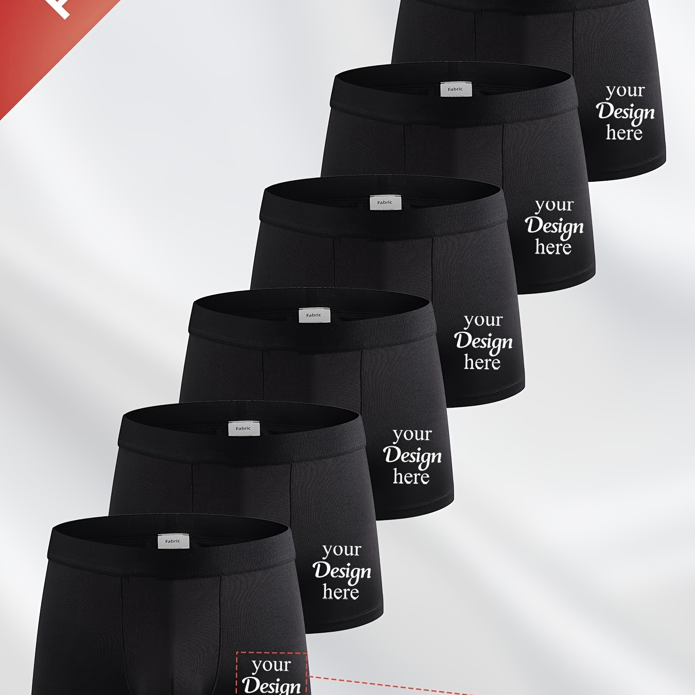 6pcs Boxers pour Hommes avec Motif de Cordon Unique, Mélange Confortable de Polyester et Spandex, Non Transparent - Idéal pour Tenue Décontractée
6pcs Boxers pour Hommes avec Motif de Cordon Unique, Mélange Confortable de Polyester et Spandex, Non Transparent - Idéal pour Tenue Décontractée