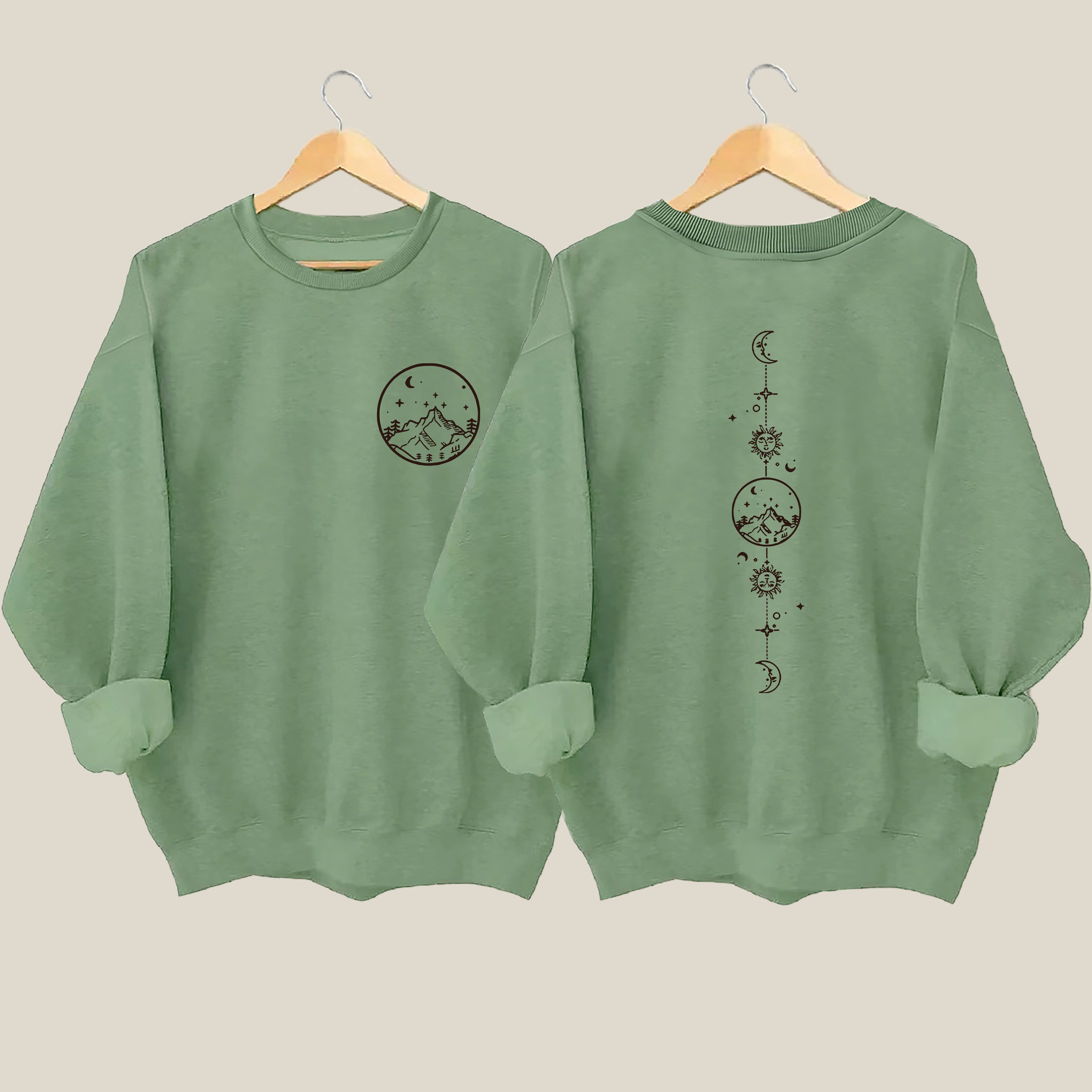 Chic Minimalist Geometric Print Sweatshirt For Women - Casual Crew Neck, Fall & Spring, Machine Washable Polyester
Chic Minimalist Geometric Print Sweatshirt For Women - Casual Crew Neck, Fall & Spring, Machine Washable Polyester