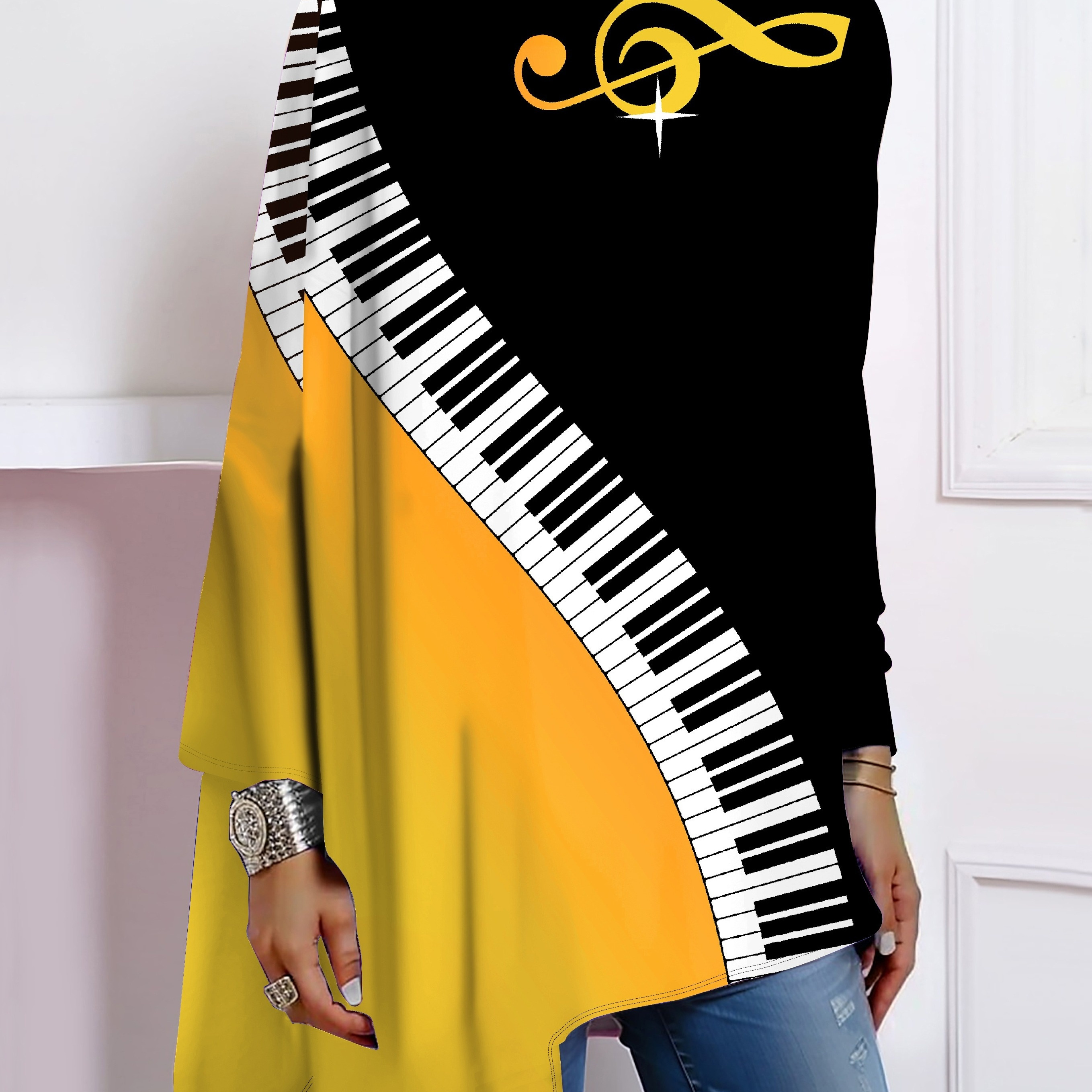 1pc 's 3d Print Long T- - , Regular Length, Pattern, & , Washable, For , Fashionable Middle , For Or
1pc 's 3d Print Long T- - , Regular Length, Pattern, & , Washable, For , Fashionable Middle , For Or