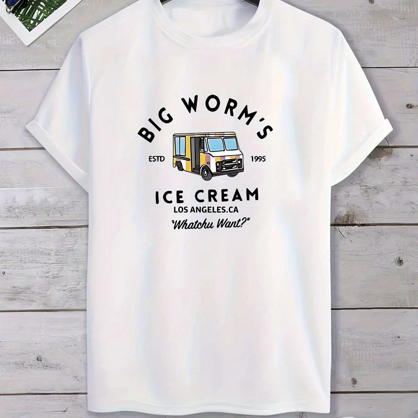 Ice Cream Car Print Boy's Casual T-shirt, Short Cleeve Crew Neck Pullover Top Summer Clothing
Ice Cream Car Print Boy's Casual T-shirt, Short Cleeve Crew Neck Pullover Top Summer Clothing