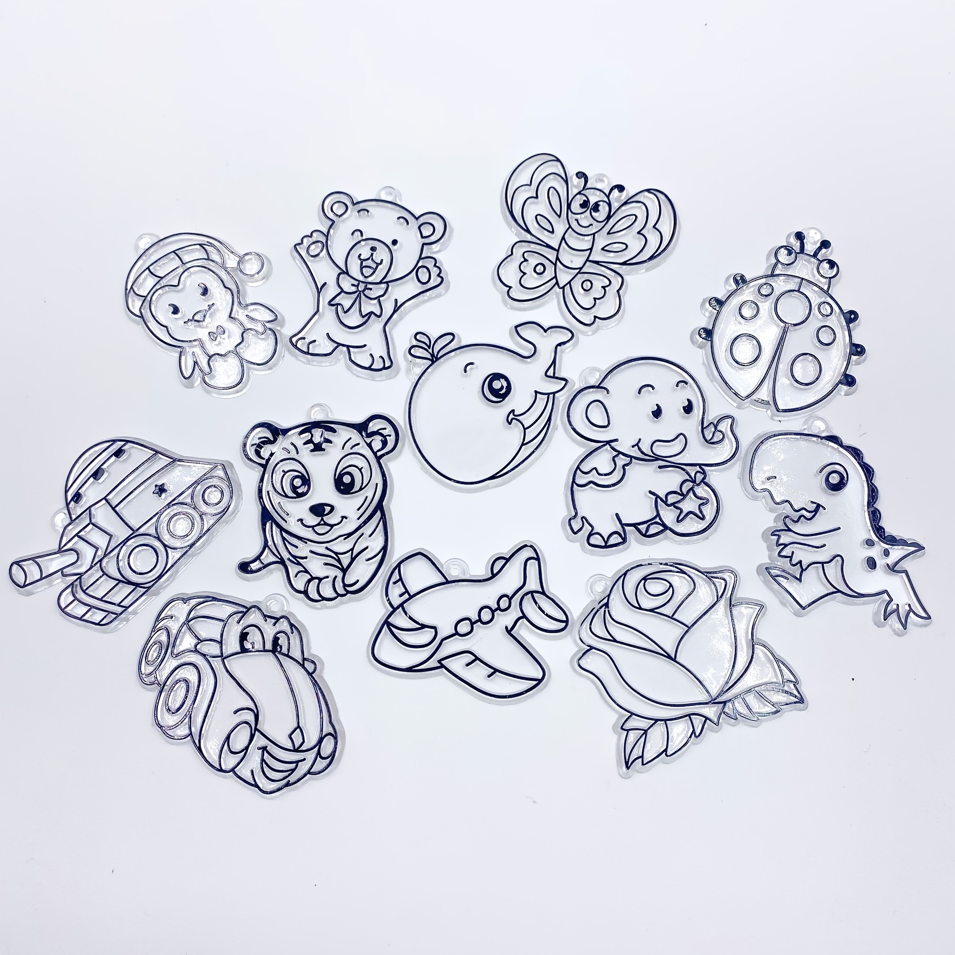 12pcs Suncatcher Kits For Kids Crafts Preschool Learning Gifts For School Office And Home
12pcs Suncatcher Kits For Kids Crafts Preschool Learning Gifts For School Office And Home