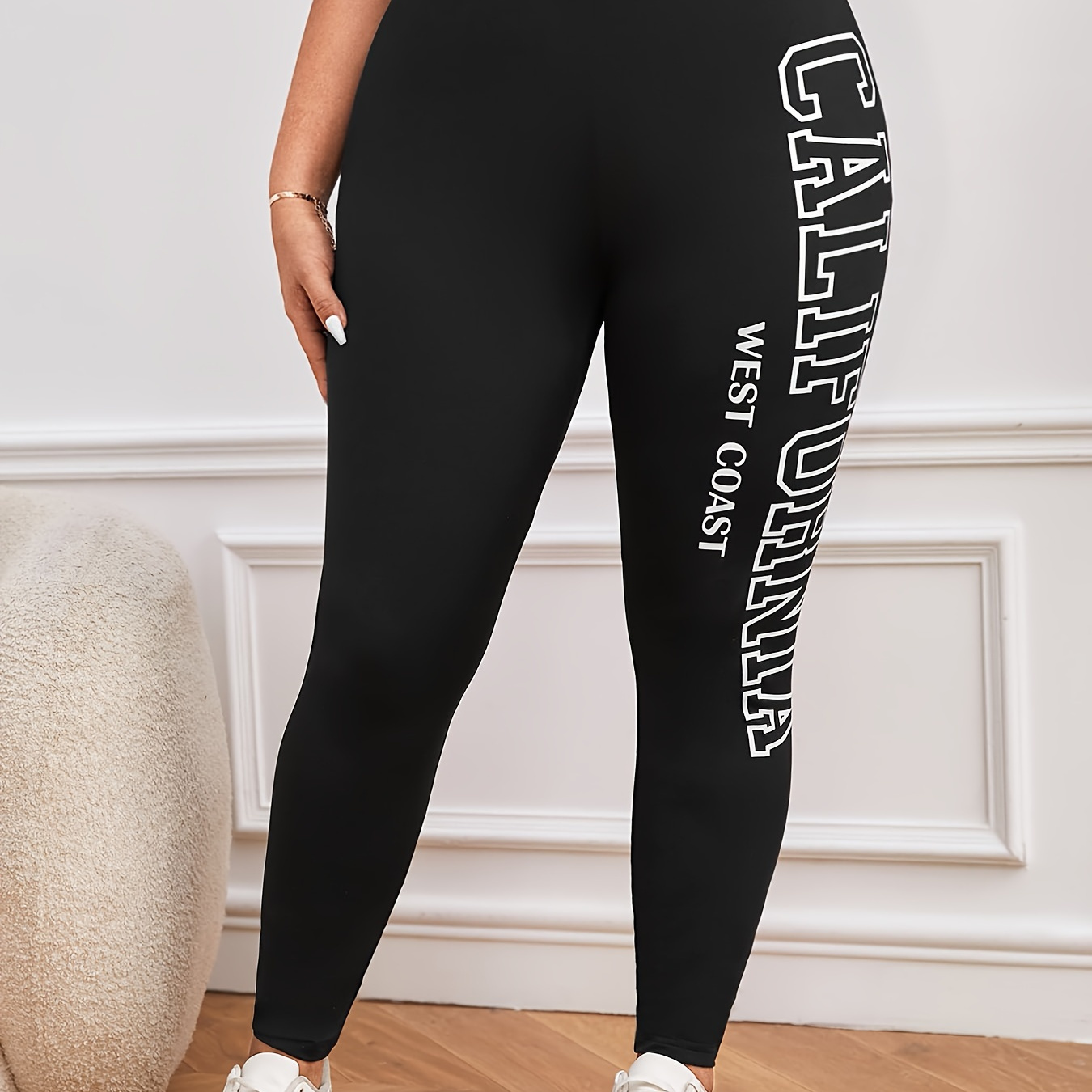 Leggings à Motif de Lettres, Polyester Spandex Extensible, Tissu Tricoté, Lavable en Machine - Idéal pour /Automne
Leggings à Motif de Lettres, Polyester Spandex Extensible, Tissu Tricoté, Lavable en Machine - Idéal pour /Automne