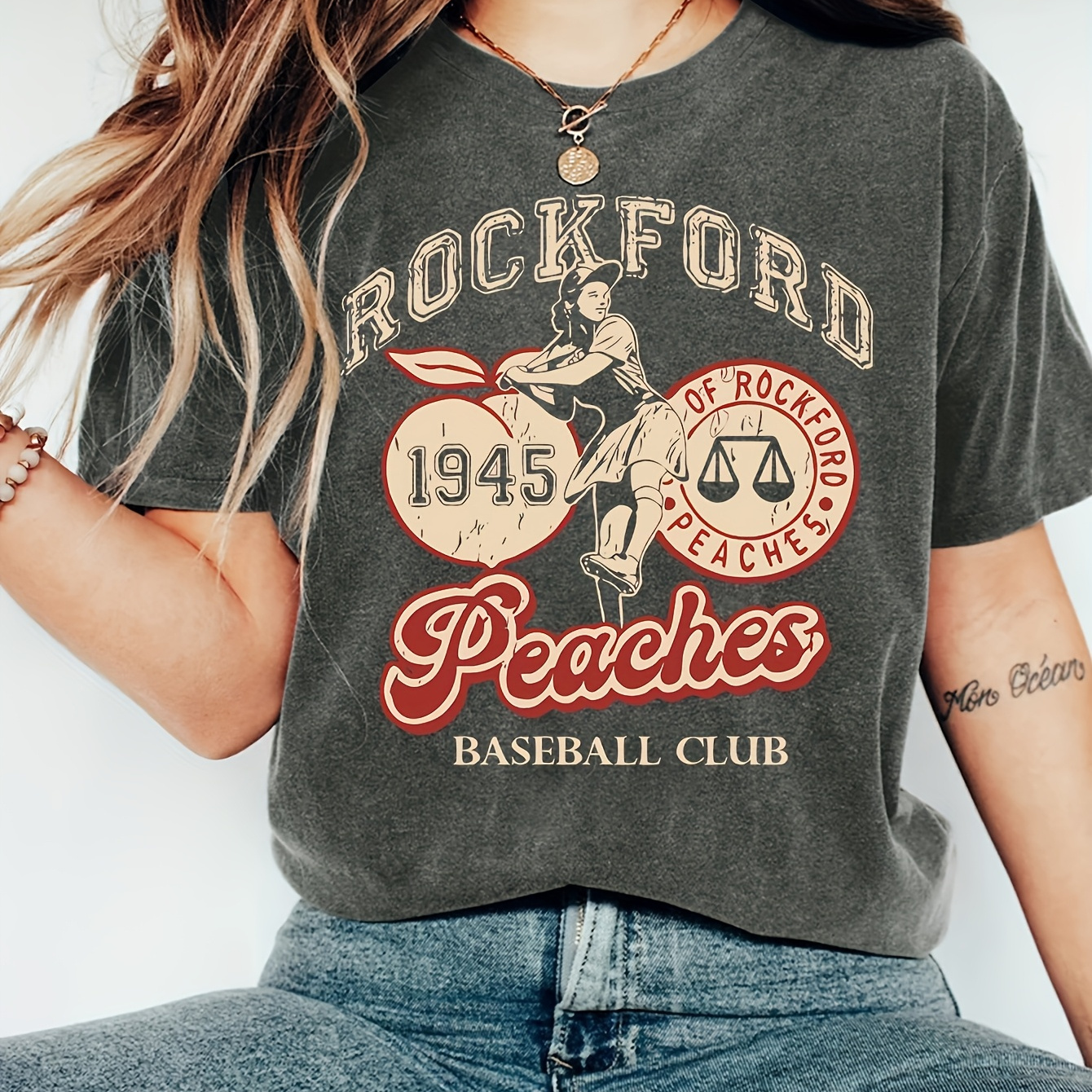 Graphic Tee, 100% Polyester Knit Fabric, Casual Crew Neck T-shirt With Vintage Drawing Design For Summer
Graphic Tee, 100% Polyester Knit Fabric, Casual Crew Neck T-shirt With Vintage Drawing Design For Summer
