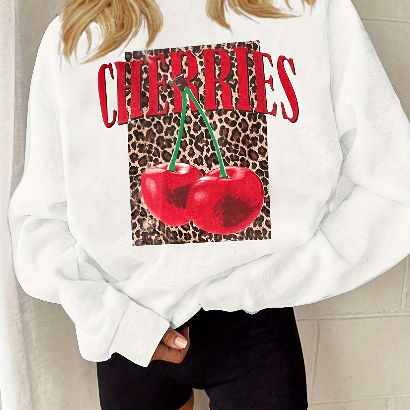 Chaleur Tricotée, Sweatshirt à Imprimé Lettres, Sweatshirt Décontracté à Col Rond pour l'Hiver & , Vêtements pour Femmes
Chaleur Tricotée, Sweatshirt à Imprimé Lettres, Sweatshirt Décontracté à Col Rond pour l'Hiver & , Vêtements pour Femmes