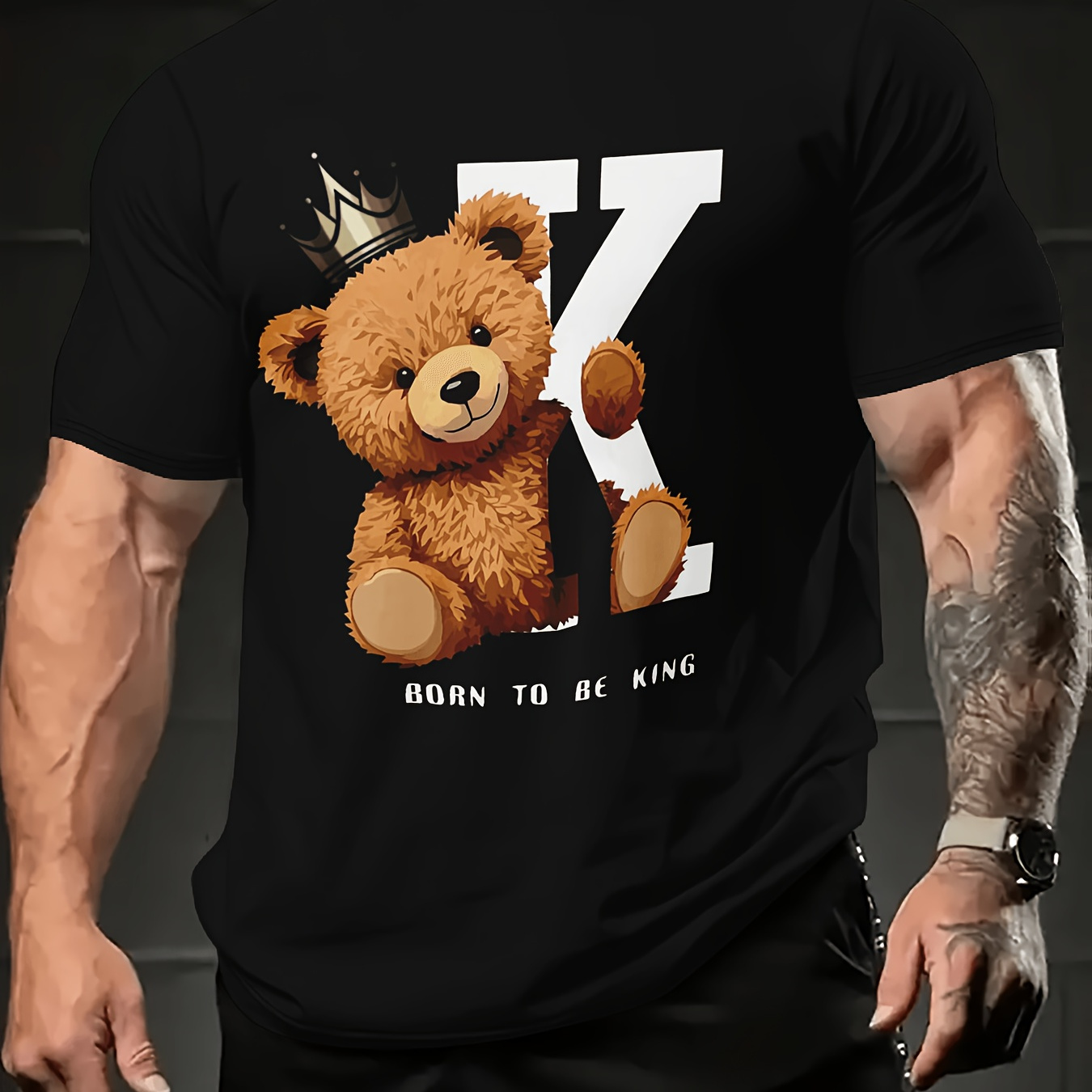 2024 Summer Street Toy Bear Pattern Men' Trend 3d Printed T-shirt, Round Neck Short Sleeve Top
2024 Summer Street Toy Bear Pattern Men' Trend 3d Printed T-shirt, Round Neck Short Sleeve Top