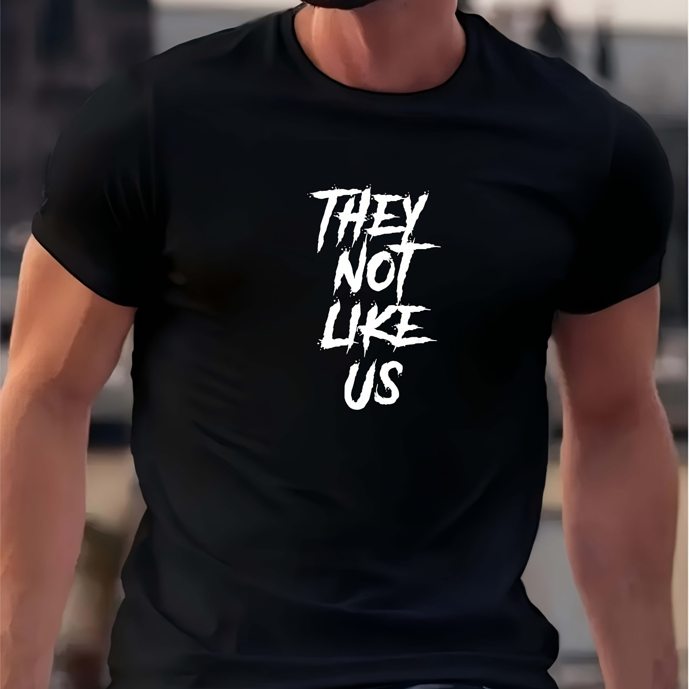T- Unique ' Not Us' Graphic - Polyester , , Non-transparent, Regular Fit, Tee For
T- Unique ' Not Us' Graphic - Polyester , , Non-transparent, Regular Fit, Tee For