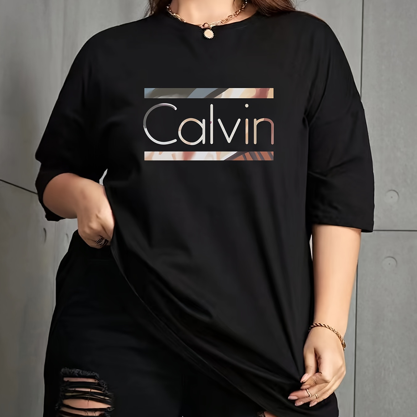 T-shirt For Women - Elegant Short Sleeve Crew Neck, Comfortable & Stylish Casual Top, Breathable Polyester , Spring/summer, Creative Print, Cute Design, Women', Casual Wear
T-shirt For Women - Elegant Short Sleeve Crew Neck, Comfortable & Stylish Casual Top, Breathable Polyester , Spring/summer, Creative Print, Cute Design, Women', Casual Wear