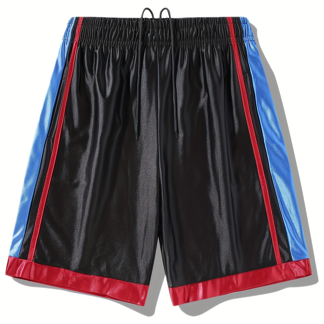 Men's Casual Color Block Drawstring Shorts With Pockets For Summer, Ball Games, Training, Leisure
Men's Casual Color Block Drawstring Shorts With Pockets For Summer, Ball Games, Training, Leisure