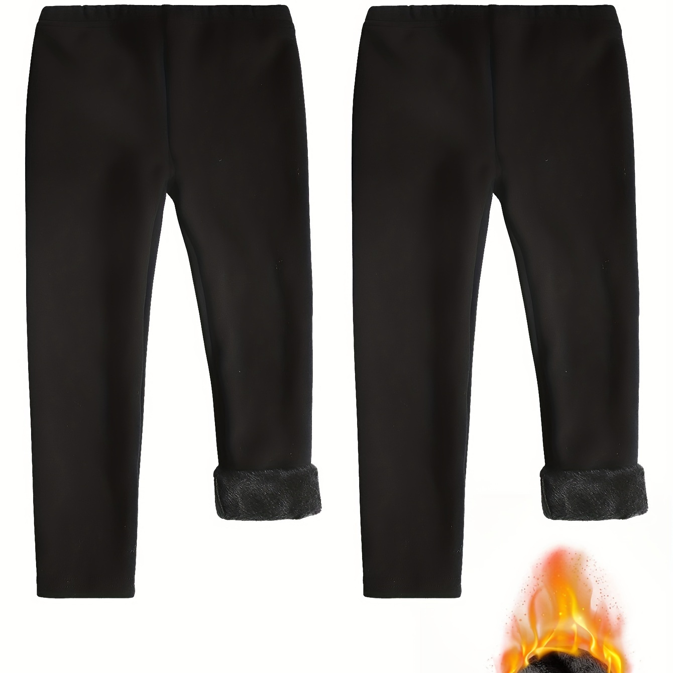 2 leggings douillets en filles - Pantalons et extensibles de unie /hiver et les vêtements d'extérieur
2 leggings douillets en filles - Pantalons et extensibles de unie /hiver et les vêtements d'extérieur