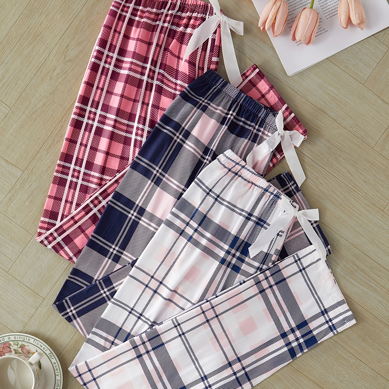 3-pack Women's , , Polyester Knit Fabric, With Bow Detail, , Adult Size, Home Loungewear
3-pack Women's , , Polyester Knit Fabric, With Bow Detail, , Adult Size, Home Loungewear