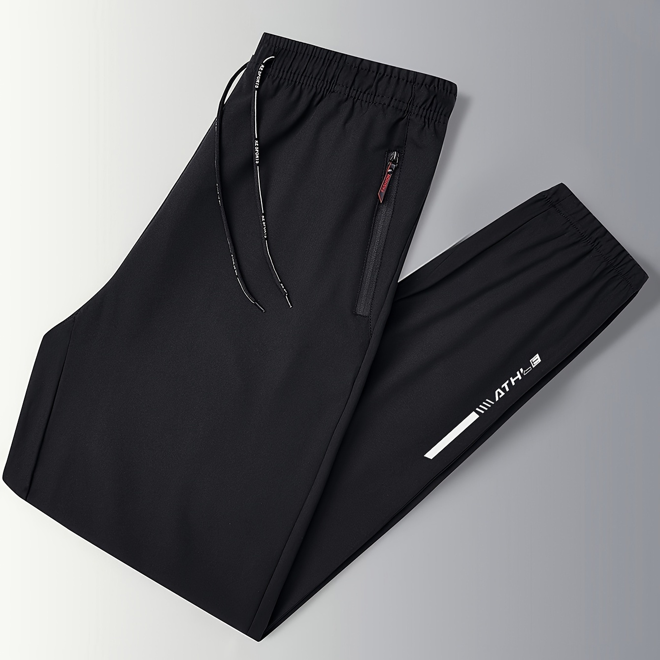 1pc Men's Athletic Pants, Casual Sports Style, Polyester With Slight Stretch, Regular Fit, Print Pattern, Woven Fabric, Regular Length - Breathable & Lightweight For Fitness & , Spring/fall Collection
1pc Men's Athletic Pants, Casual Sports Style, Polyester With Slight Stretch, Regular Fit, Print Pattern, Woven Fabric, Regular Length - Breathable & Lightweight For Fitness & , Spring/fall Collection