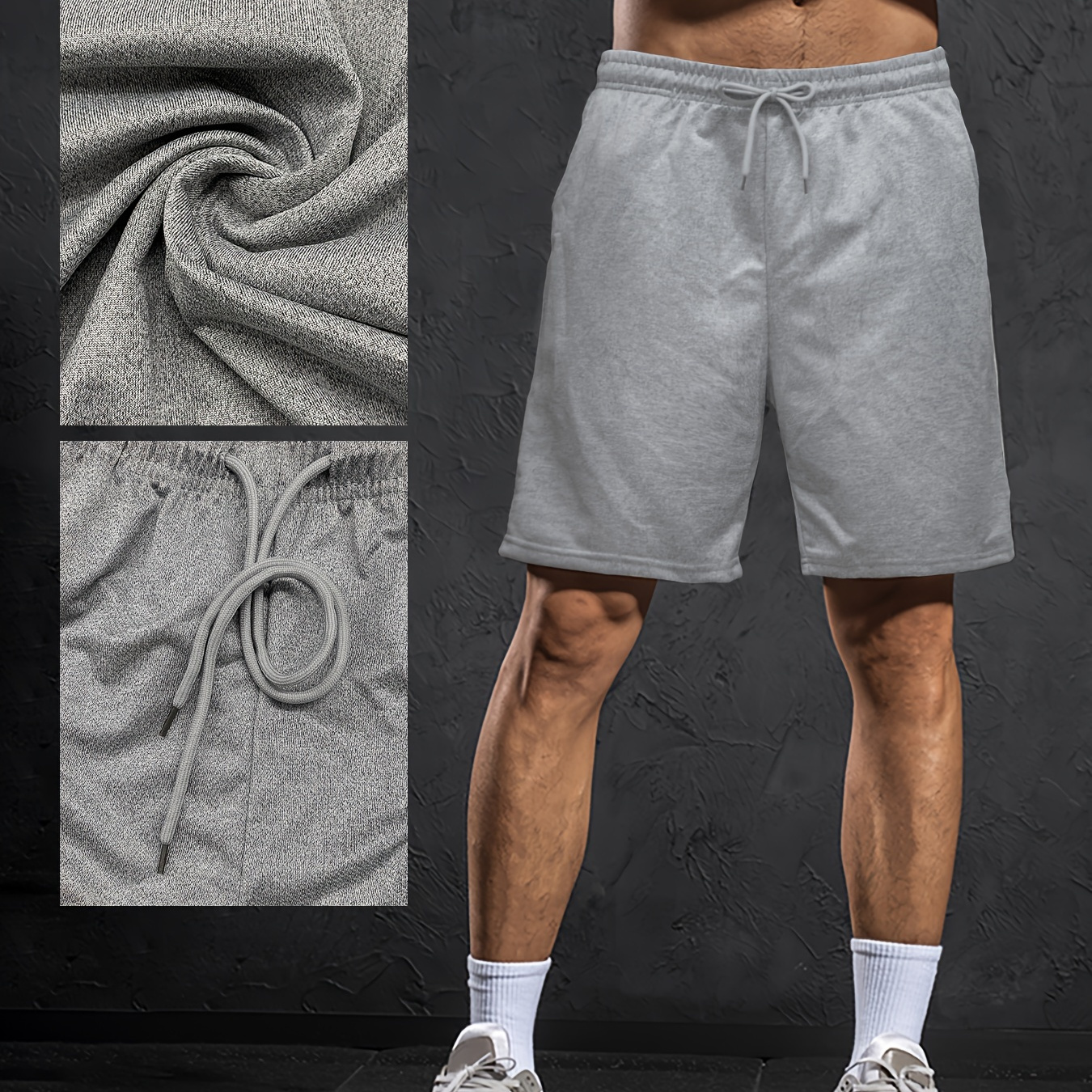 Men's Casual Fitness Shorts With Elastic Waist, Running Shorts Training Breathable Summer Short Pants
Men's Casual Fitness Shorts With Elastic Waist, Running Shorts Training Breathable Summer Short Pants
