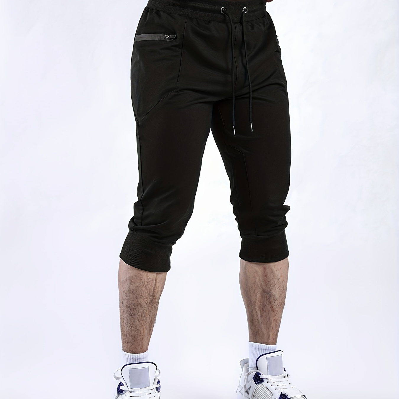 Men's Athletic Shorts - Breathable, Moisture-wicking Polyester For Running & Fitness, Casual Summer Wear With Zipper Pockets
Men's Athletic Shorts - Breathable, Moisture-wicking Polyester For Running & Fitness, Casual Summer Wear With Zipper Pockets