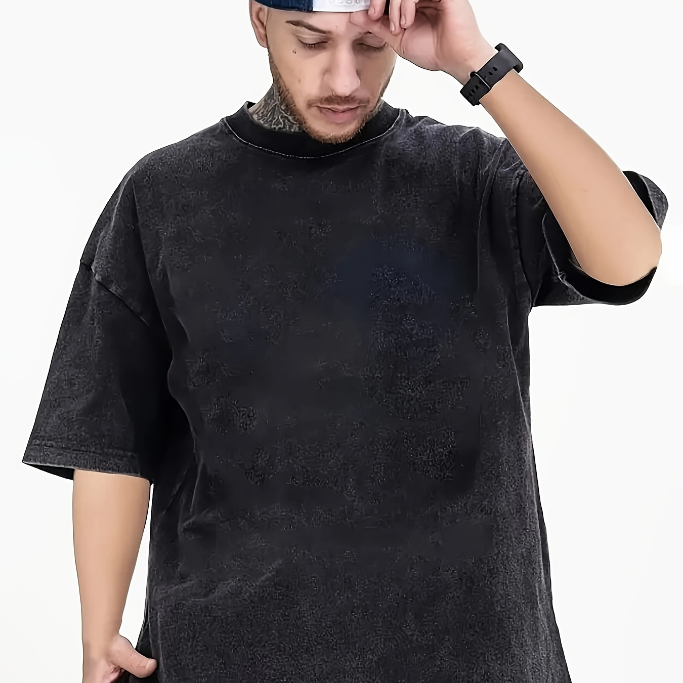 Men's Loose 100% Cotton Solid T-shirt, Vintage Style Short Sleeve Crew Neck Tee, Men's Clothing For Summer Outdoor
Men's Loose 100% Cotton Solid T-shirt, Vintage Style Short Sleeve Crew Neck Tee, Men's Clothing For Summer Outdoor