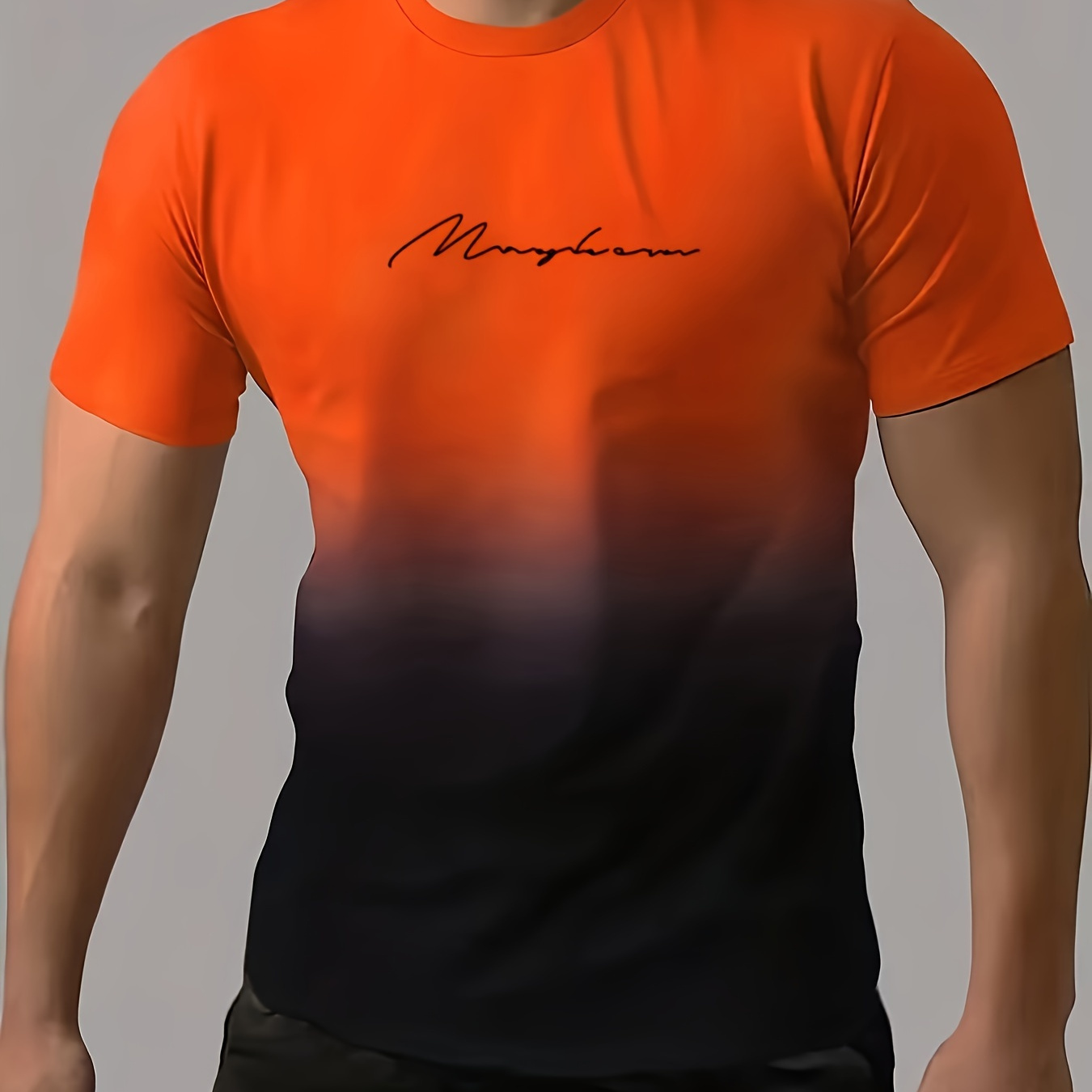Men's Color Matching T-shirt, Casual Short Sleeve Crew Neck Tee, Men's Clothing For Summer Outdoor
Men's Color Matching T-shirt, Casual Short Sleeve Crew Neck Tee, Men's Clothing For Summer Outdoor