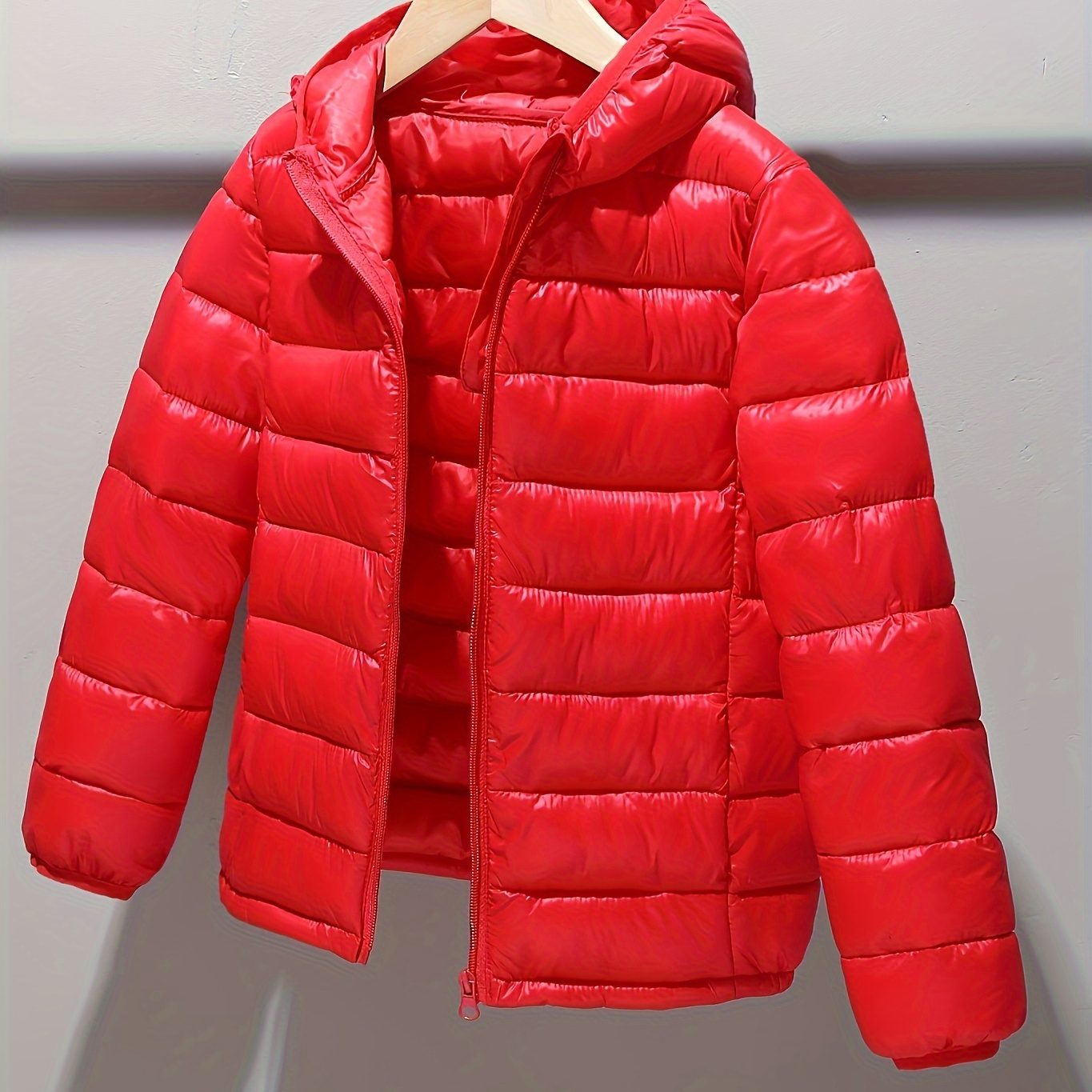 Girl's Comfortable Casual Warm Coats, Solid Color Versatile Hooded Coat For Autumn & Winter
Girl's Comfortable Casual Warm Coats, Solid Color Versatile Hooded Coat For Autumn & Winter