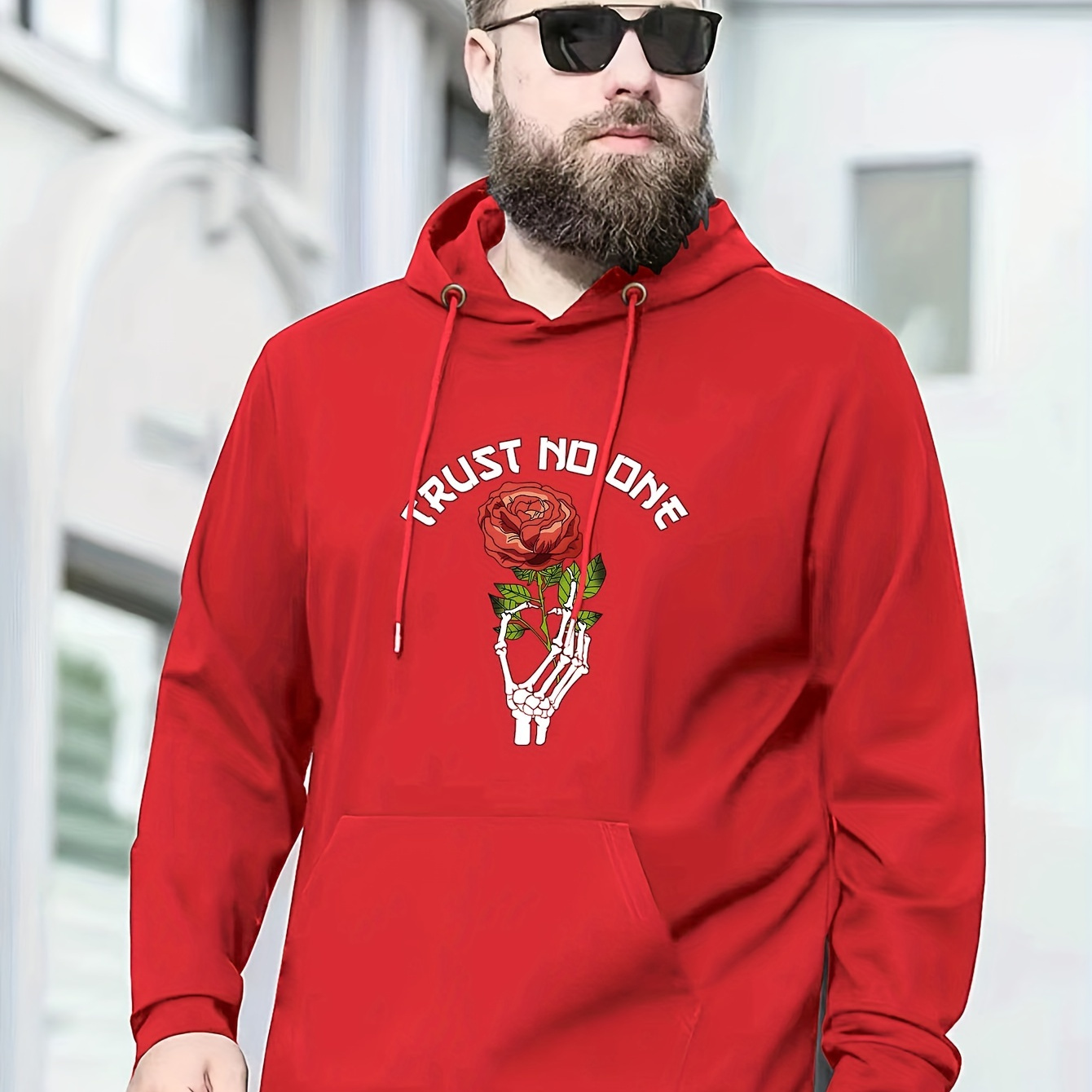 Plus Size Rose & Skeletal Hand Print, Men's Hoodies Oversized Hooded Sweatshirt Spring Fall Winter, Men's Clothing
Plus Size Rose & Skeletal Hand Print, Men's Hoodies Oversized Hooded Sweatshirt Spring Fall Winter, Men's Clothing