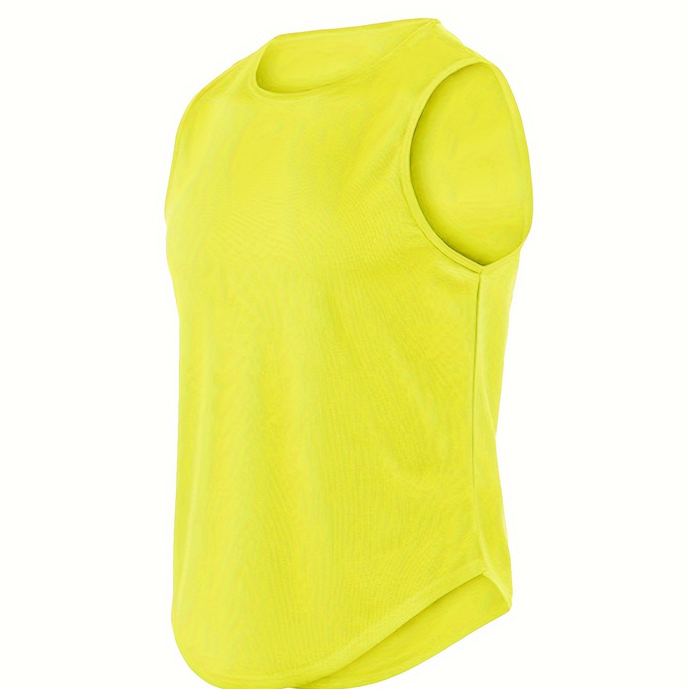 Men's Quick-dry Athletic Top - Breathable, Moisture-wicking Sleeveless Shirt For Gym & Running, Solid Color, Plus Size
Men's Quick-dry Athletic Top - Breathable, Moisture-wicking Sleeveless Shirt For Gym & Running, Solid Color, Plus Size
