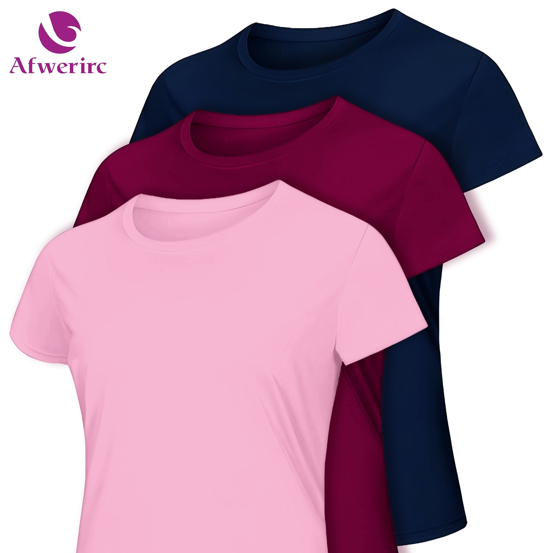 3 Piece Women's T-shirt Yoga Shirt Outdoor Casual Sweatshirt Comfortable Yoga T-shirt Outdoor Shirt
3 Piece Women's T-shirt Yoga Shirt Outdoor Casual Sweatshirt Comfortable Yoga T-shirt Outdoor Shirt