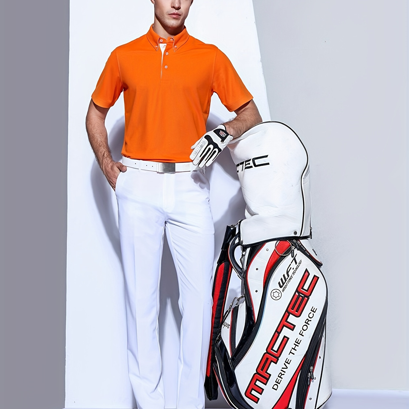 Casual Men's Solid Color Short Sleeve Golf Shirt, Comfy Male Shirt For Golf Sports, Gift For Men
Casual Men's Solid Color Short Sleeve Golf Shirt, Comfy Male Shirt For Golf Sports, Gift For Men