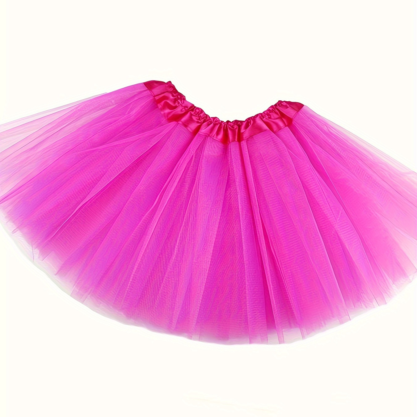 Girls' Three-layer Tulle Skirt, Ballet Dance Performance, Princess Birthday Party Skirt, Fashion Solid Color, Party Style
Girls' Three-layer Tulle Skirt, Ballet Dance Performance, Princess Birthday Party Skirt, Fashion Solid Color, Party Style