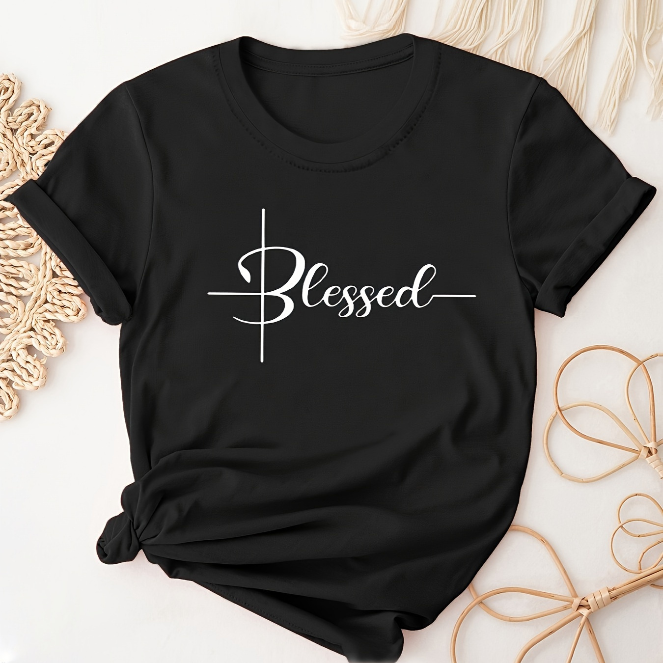 Cute Graphic & Letter Print T-shirt, Casual Loose Short Sleeve Fashion Summer T-shirts Tops, Women's Clothing
Cute Graphic & Letter Print T-shirt, Casual Loose Short Sleeve Fashion Summer T-shirts Tops, Women's Clothing