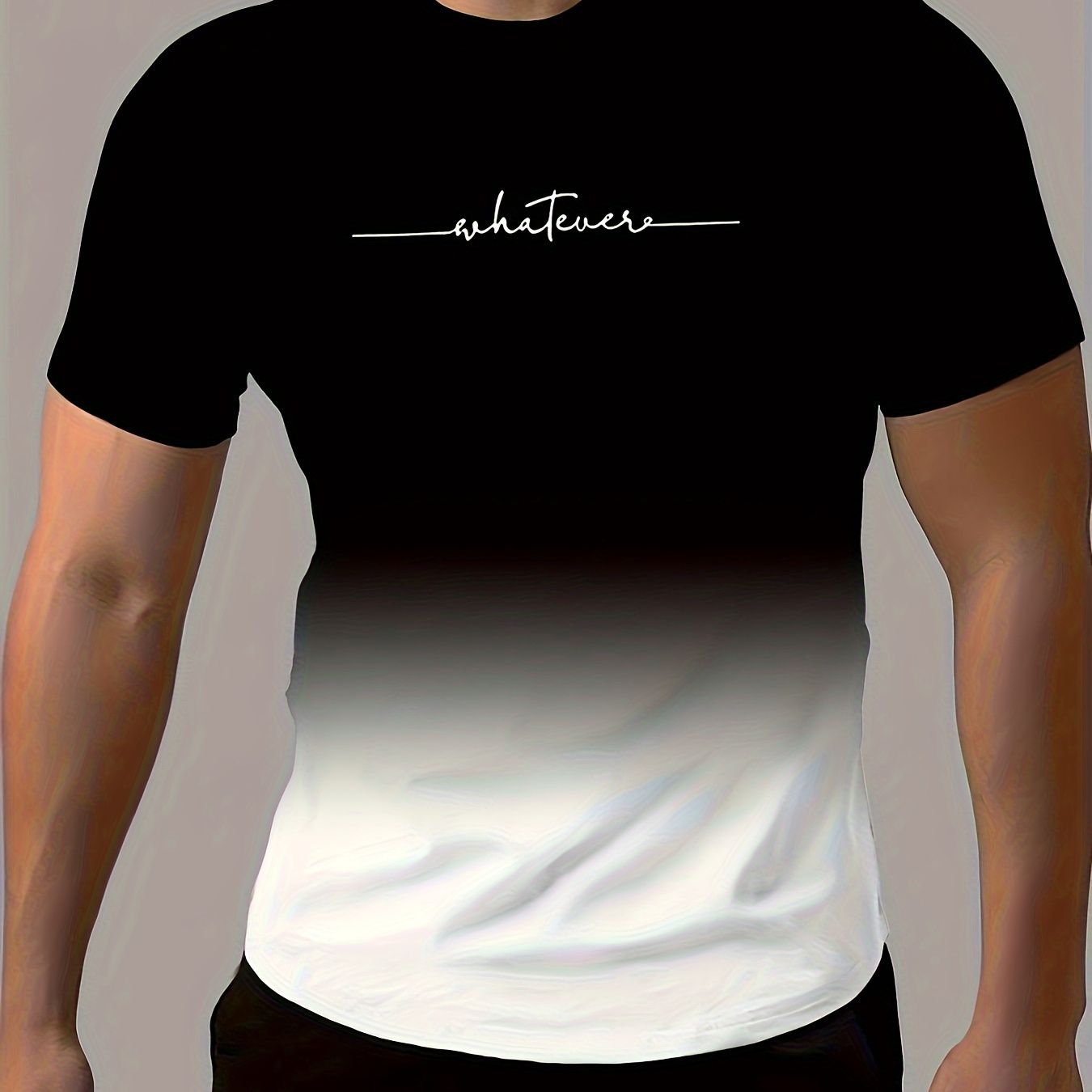 Gradient Crew Neck Short Sleeve T-shirt For Men, Casual Summer T-shirt For Daily Wear And Vacation Resorts
Gradient Crew Neck Short Sleeve T-shirt For Men, Casual Summer T-shirt For Daily Wear And Vacation Resorts