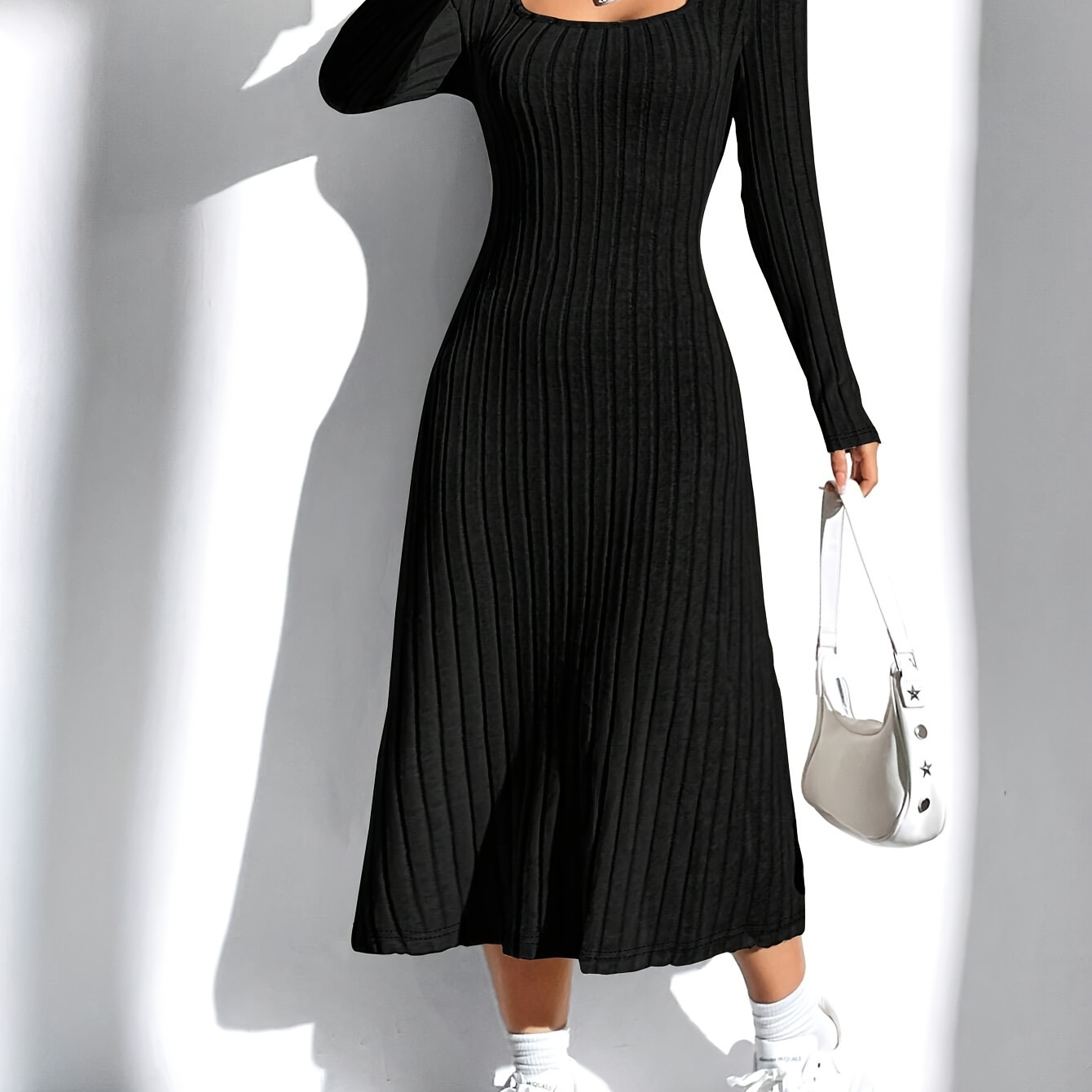 Robe Pull en Uni Chic - Décontracté, Manches Longues avec Jupe A-Line - Lavable en Machine - Parfaite pour /Hiver
Robe Pull en Uni Chic - Décontracté, Manches Longues avec Jupe A-Line - Lavable en Machine - Parfaite pour /Hiver