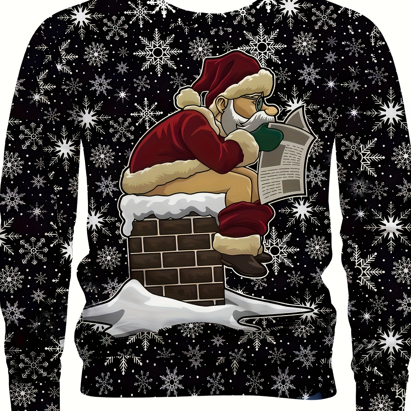 1pc Plus Size Christmas Sweatshirt, Long Sleeve Top , Polyester Sportswear Pattern
1pc Plus Size Christmas Sweatshirt, Long Sleeve Top , Polyester Sportswear Pattern